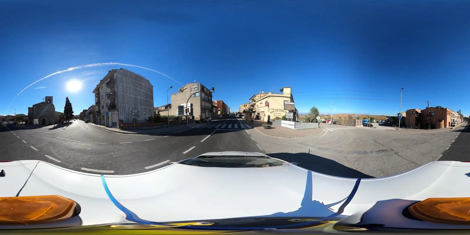 Aparcamiento gratuito en Camí de Sant Sebastià dels Gorgs en Avinyonet del Penedès (Barcelona)