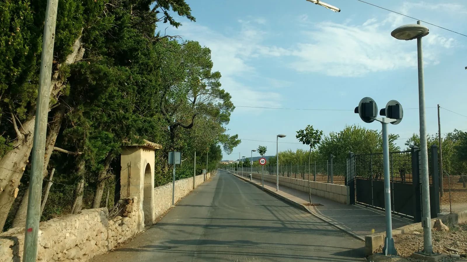 Aparcamiento gratuito en camí de Son Jordi en Consell (Illes Balears)
