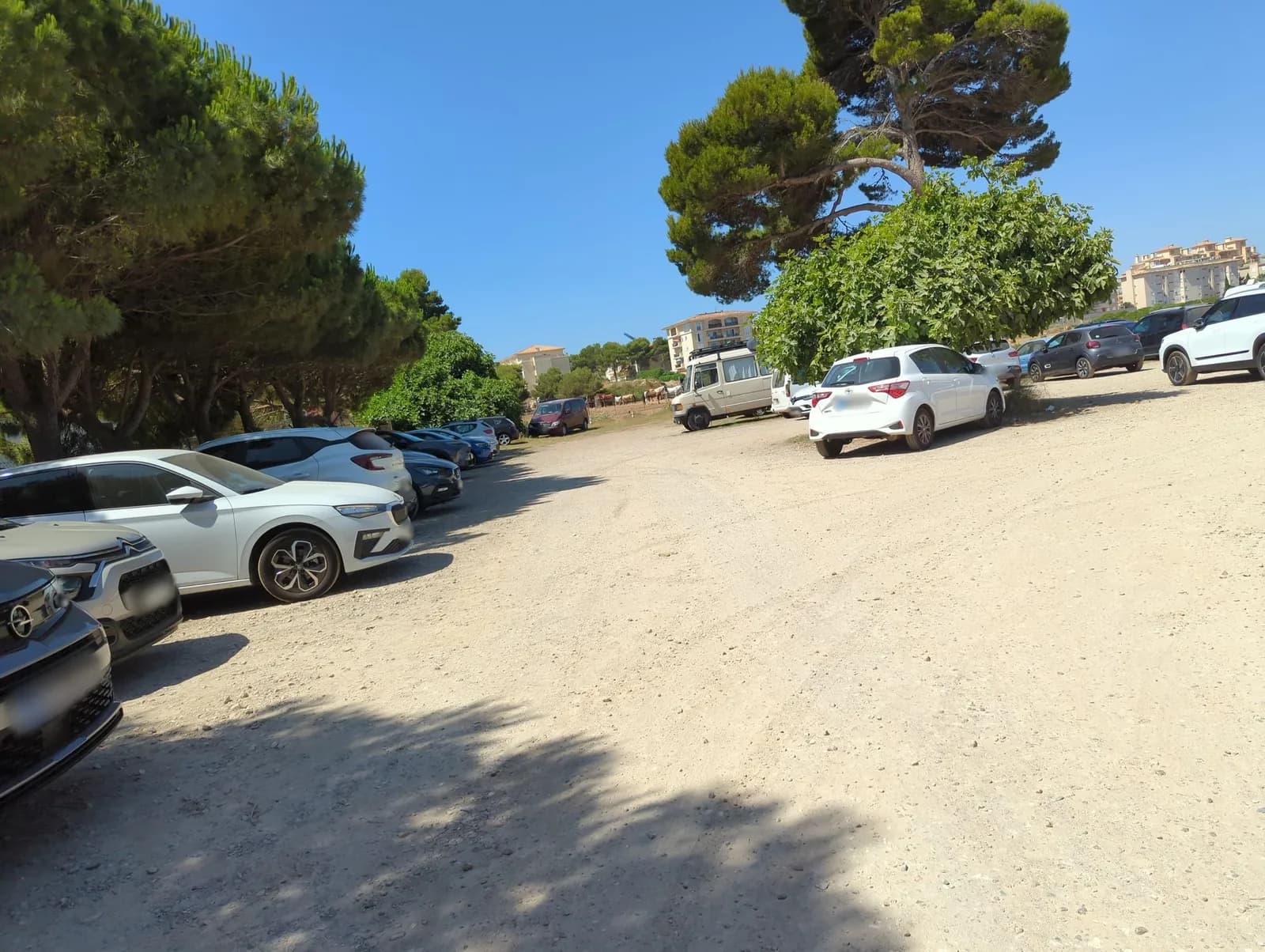 Aparcamiento gratuito en Camí de Son Moro Vell en Son Servera (Illes Balears)