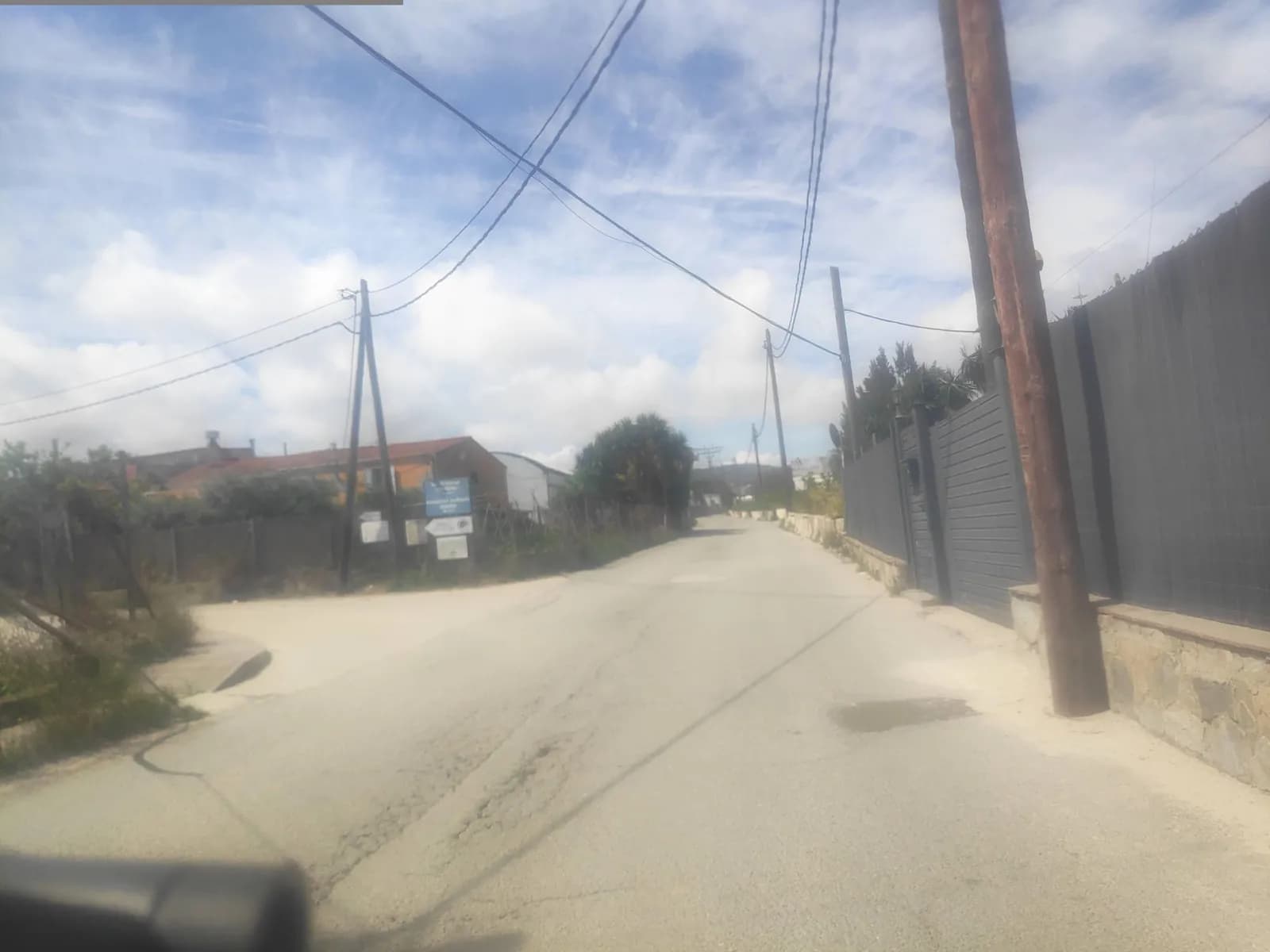 Aparcamiento gratuito en Camí del Crist en Vilassar de Mar (Barcelona)