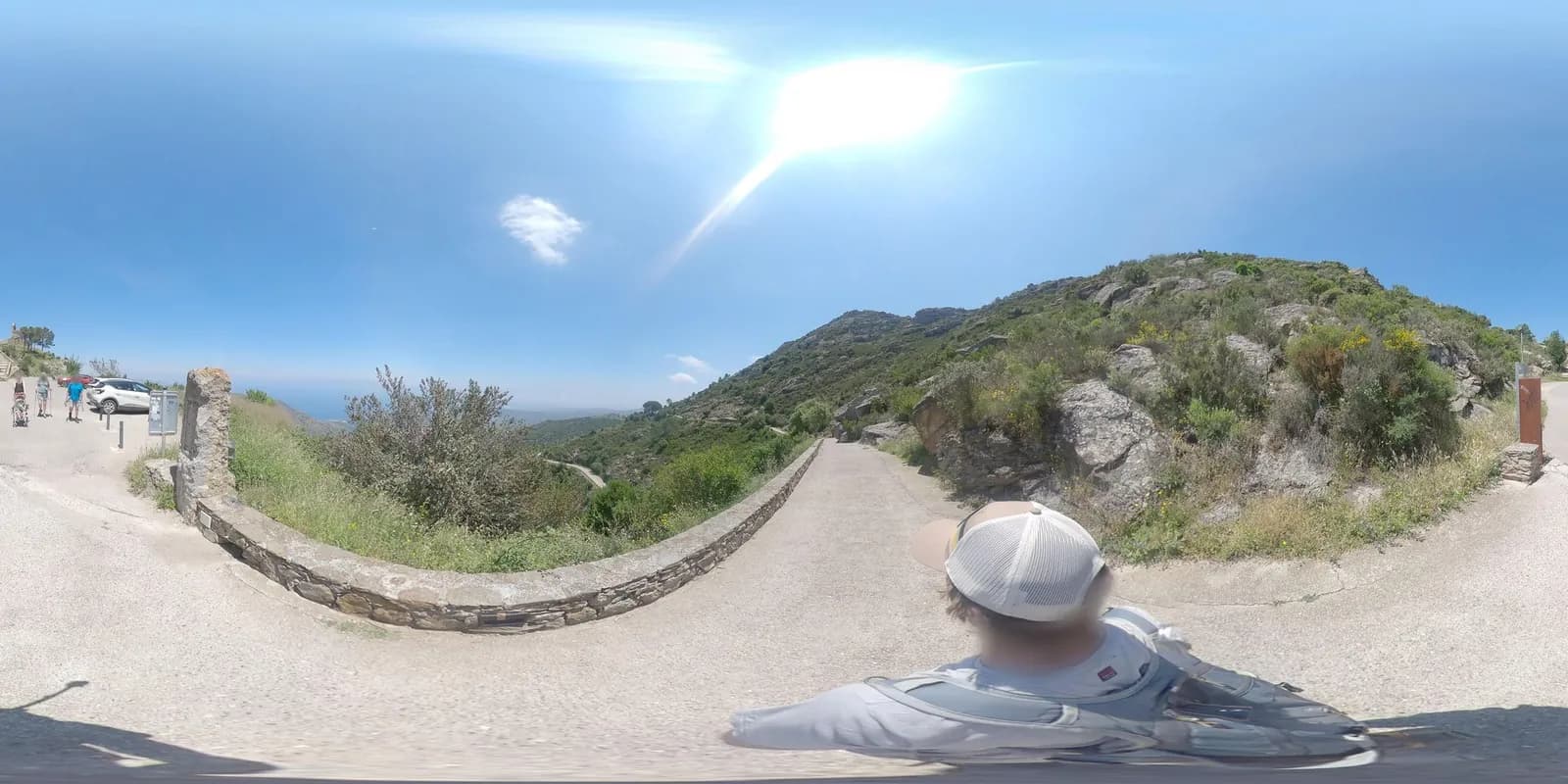 Aparcamiento gratuito en Camí del Monestir en La Selva de Mar (Girona)