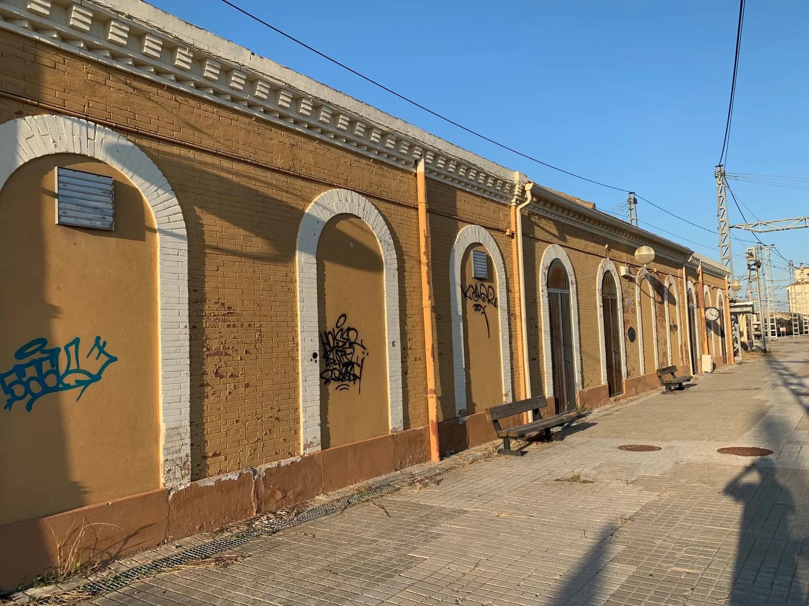 Aparcamiento gratuito en Camino de la Estación en Sobradiel (Zaragoza)