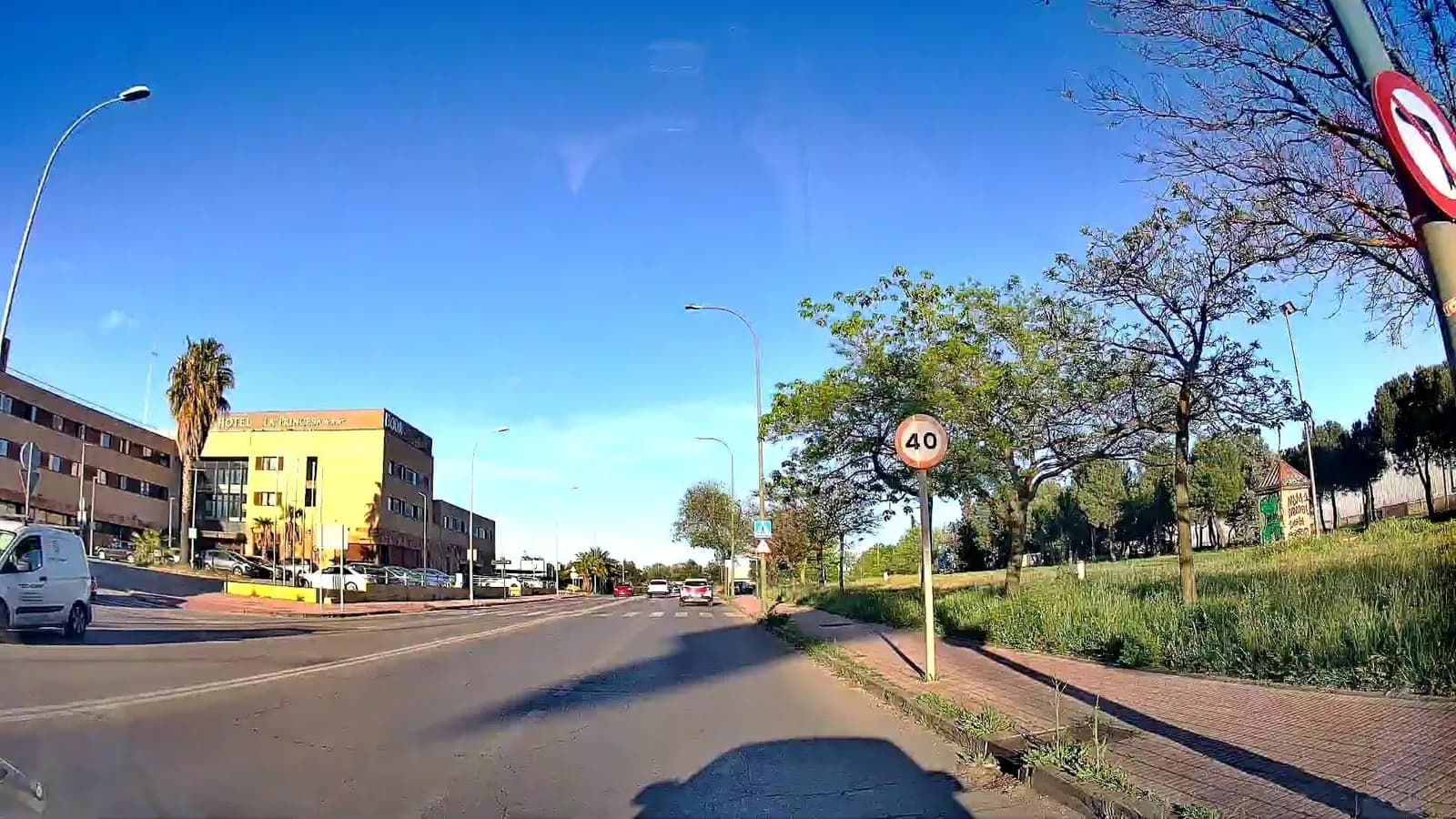 Aparcamiento gratuito en Camino de Móstoles en Móstoles (Madrid)