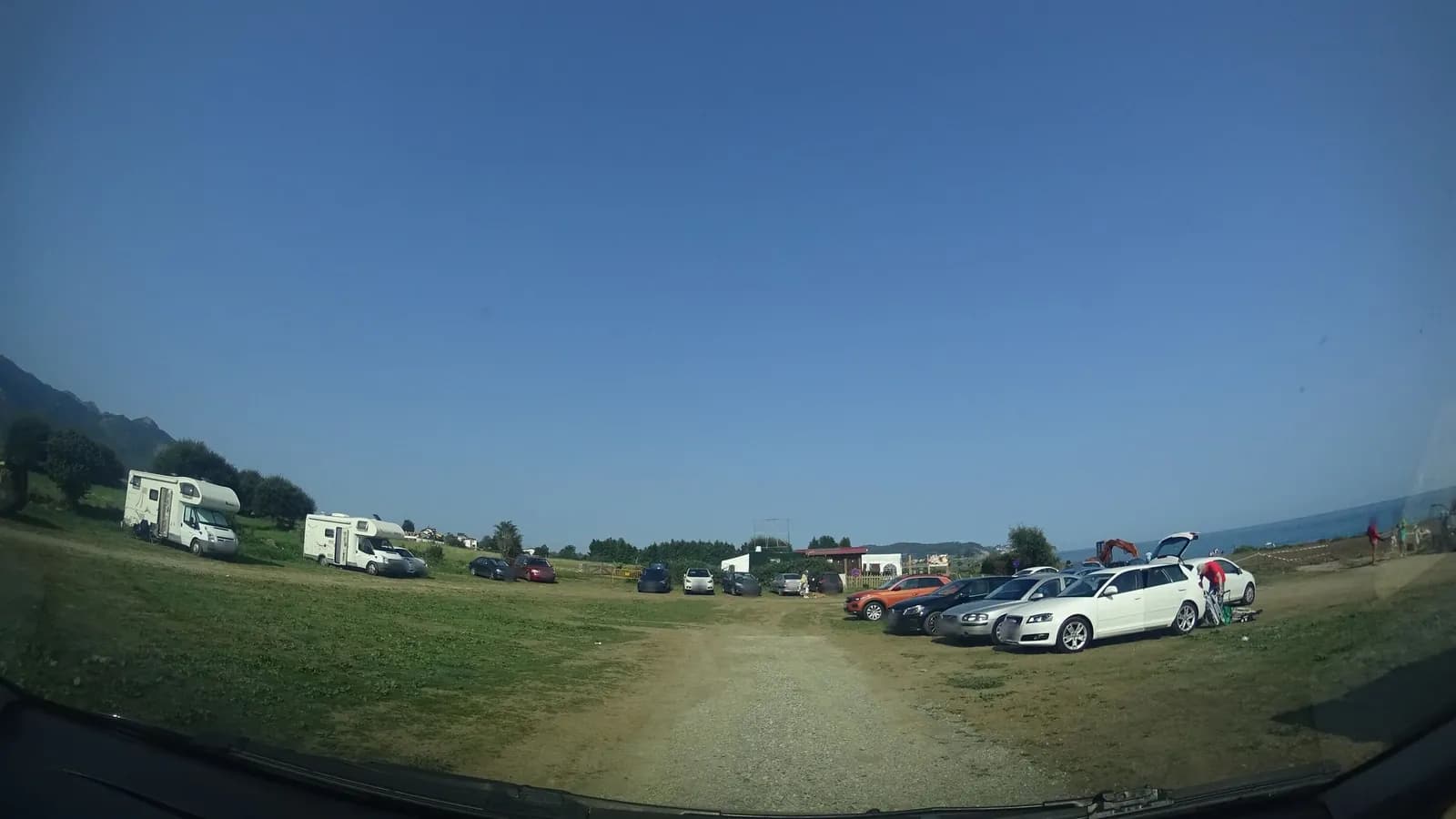 Aparcamiento gratuito en Camino de Santiago en Caravia (Asturias)
