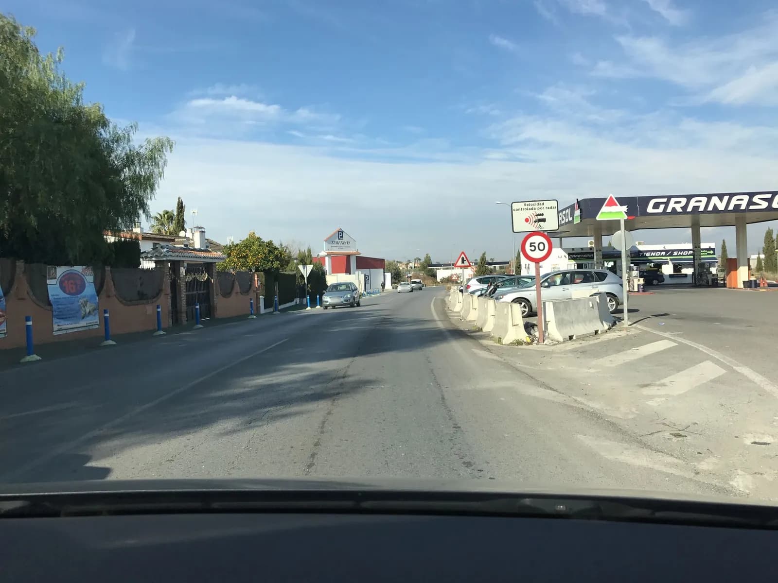 Aparcamiento gratuito en Camino Moscoso en Ogíjares (Granada)