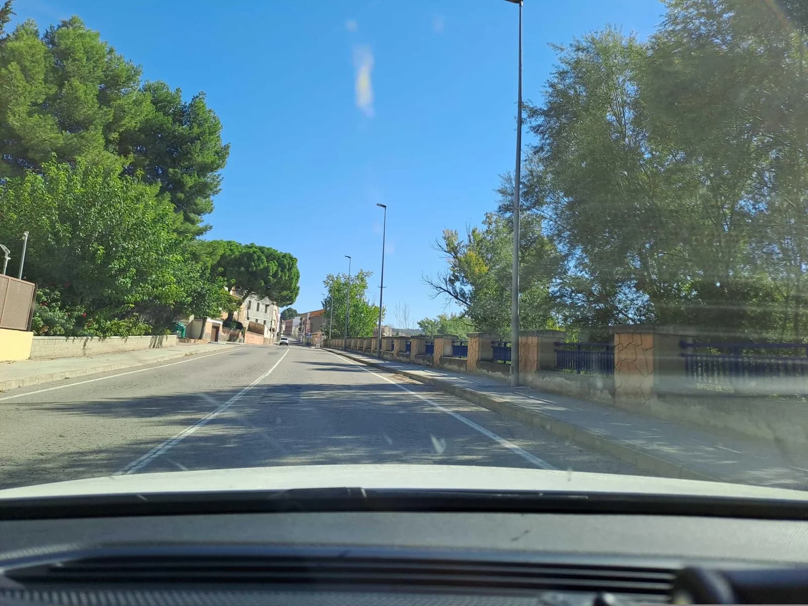 Aparcamiento gratuito en Cantón del Río Martín en Híjar (Teruel)