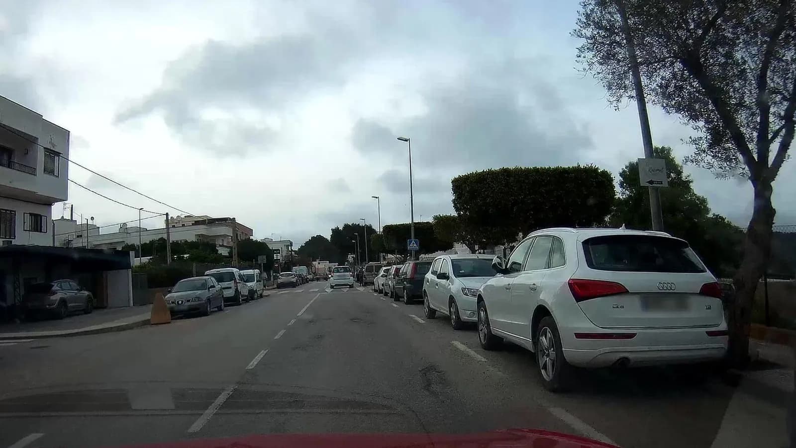 Aparcamiento gratuito en Carrer d'Eivissa a Sant Miquel en Sant Joan de Labritja (Illes Balears)