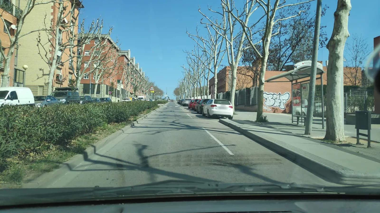 Aparcamiento gratuito en Carrer de Gallecs en Mollet del Vallès (Barcelona)