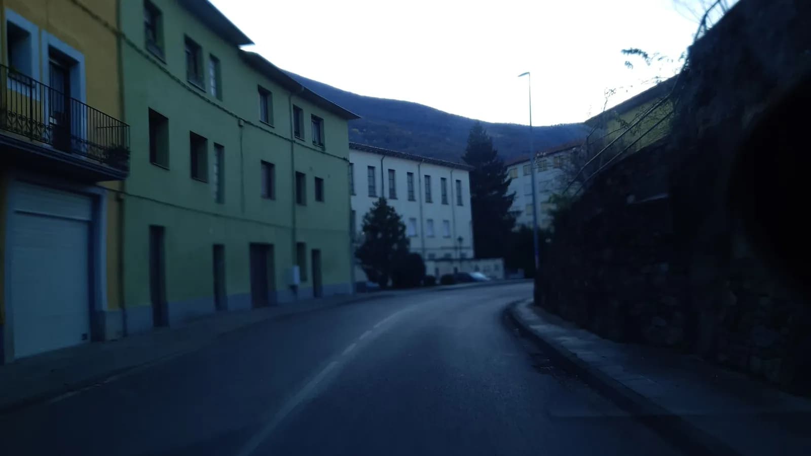 Aparcamiento gratuito en Carrer de l'estació en Sant Feliu de Pallerols (Girona)