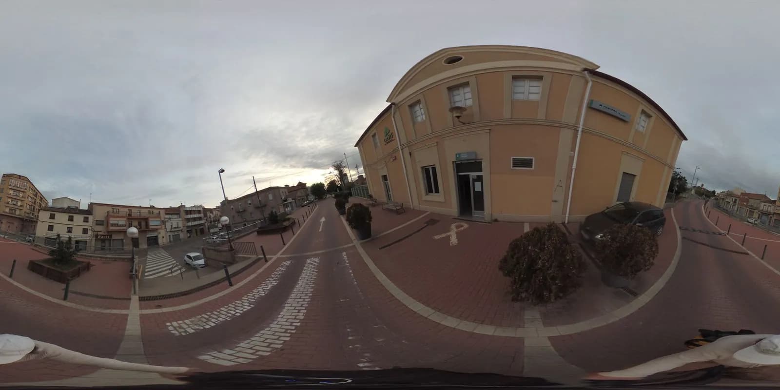 Aparcamiento gratuito en Carrer de la Llibertat en Cervera (Lleida)