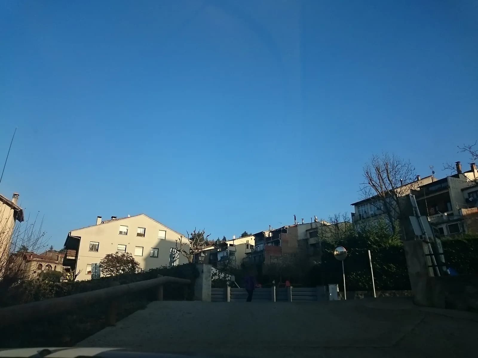 Aparcamiento gratuito en Carrer de la Rectoria en Viladrau (Girona)
