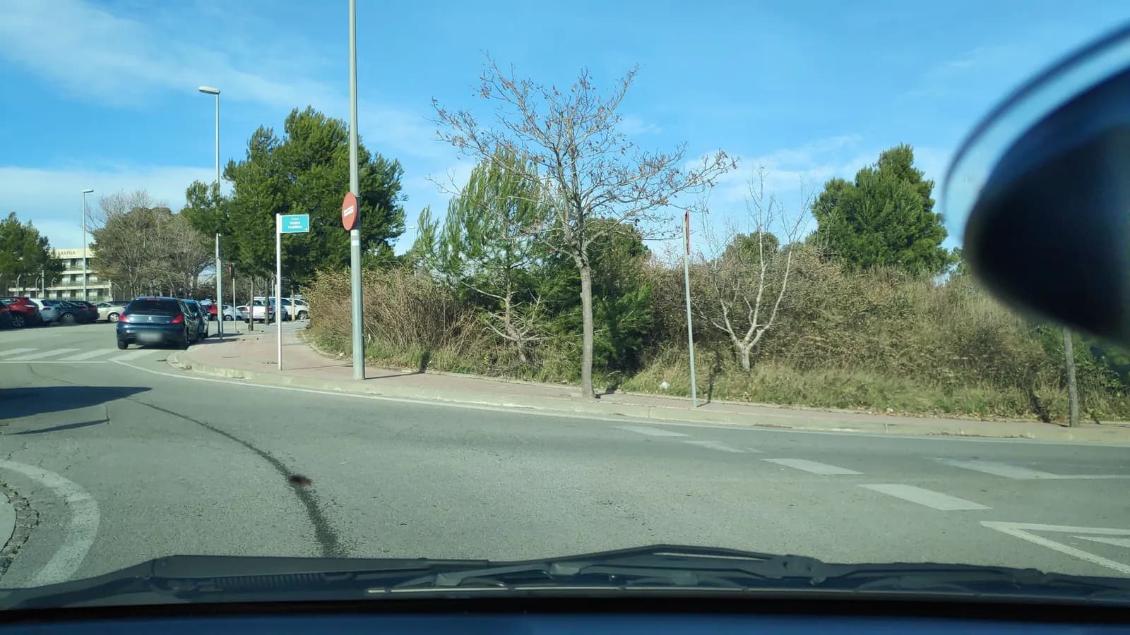 Aparcamiento gratuito en Carrer de Mercè Vilaret en Sant Cugat del Vallès (Barcelona)