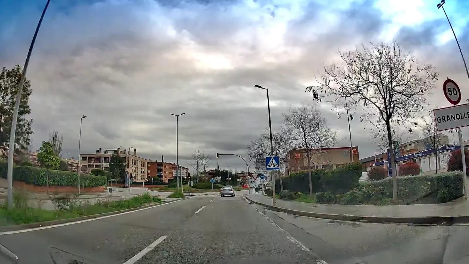 Aparcamiento gratuito en Carrer de Roma en Granollers (Barcelona)