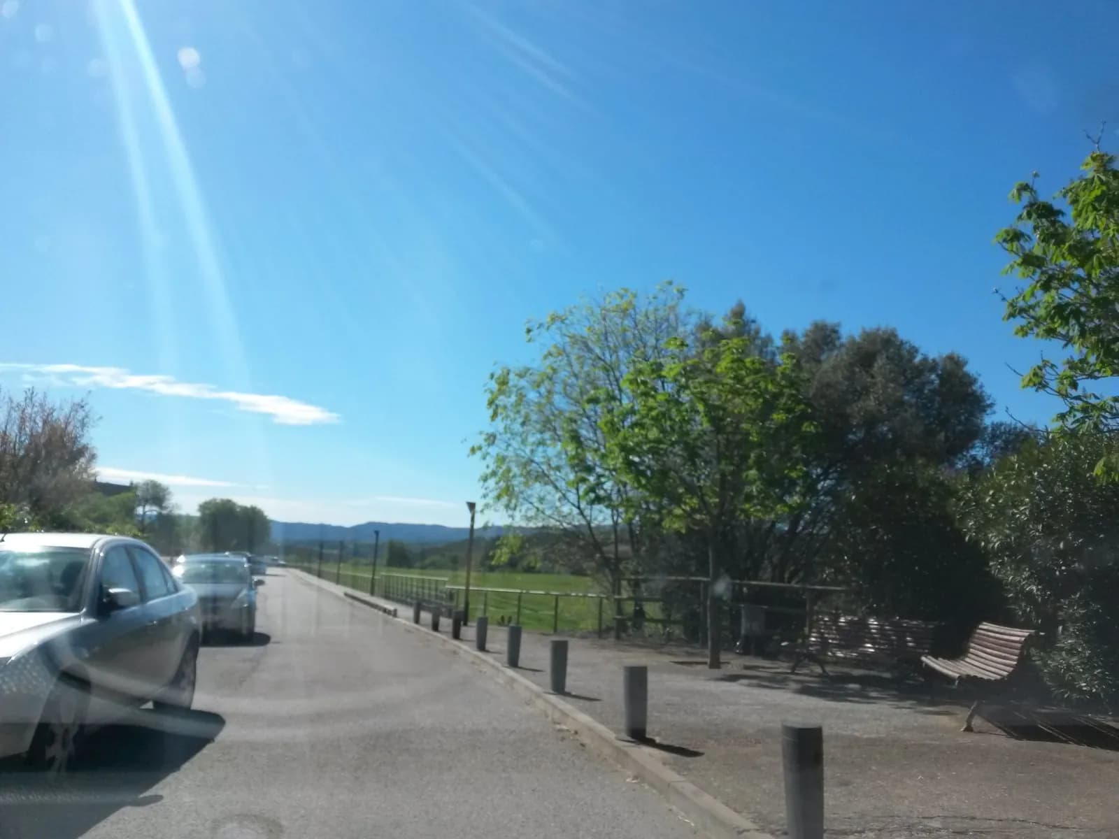 Aparcamiento gratuito en Carrer de Sant Esteve en Madremanya (Girona)
