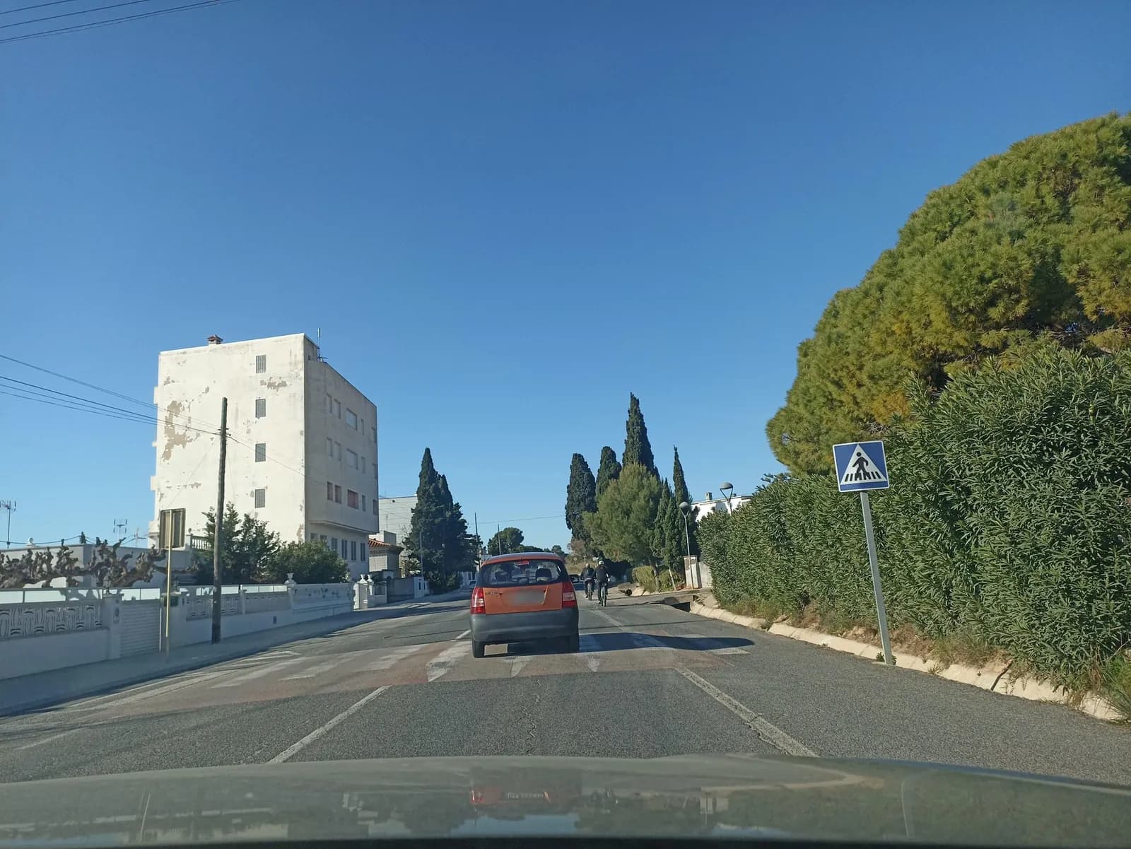 Aparcamiento gratuito en Carrer de Sant Isidre en Sant Carles de la Ràpita (Tarragona)