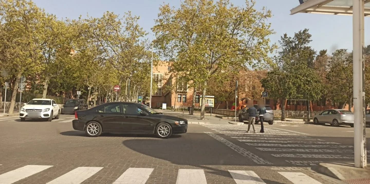 Aparcamiento gratuito en Carrer del Forn del Vidre en Vilanova i la Geltrú (Barcelona)