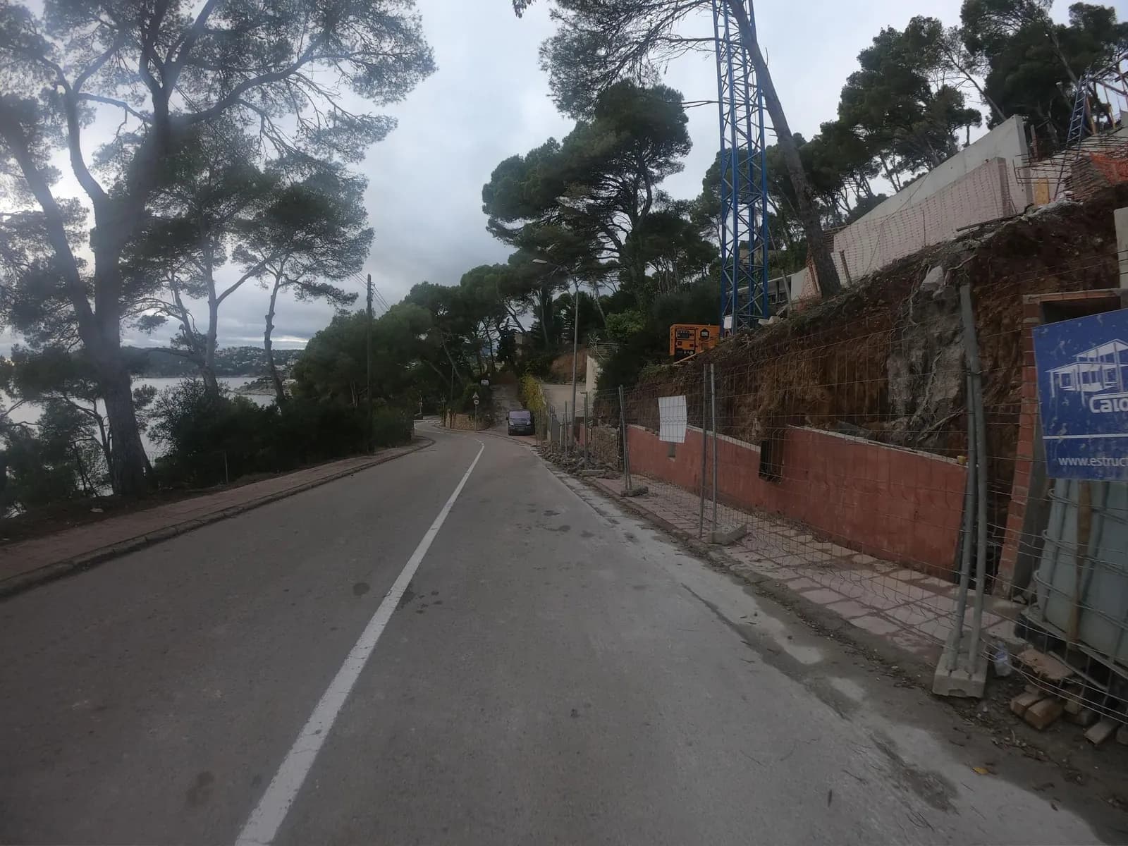 Aparcamiento gratuito en Carrer del Pinell en Palafrugell (Girona)