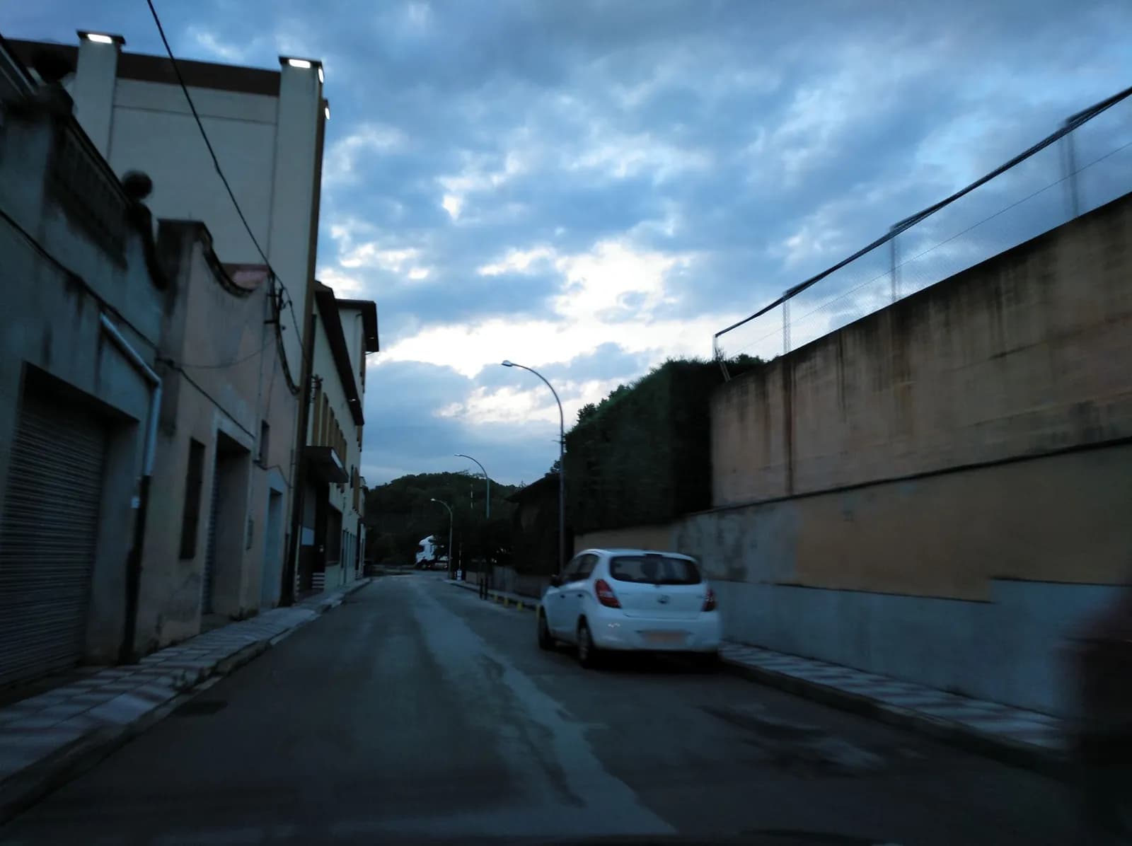 Aparcamiento gratuito en Carrer del Raval en Anglès (Girona)