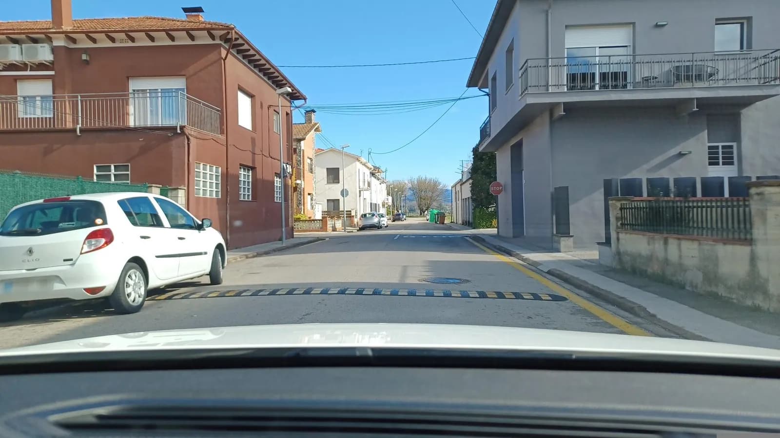 Aparcamiento gratuito en Carrer del Roure en Les Preses (Girona)