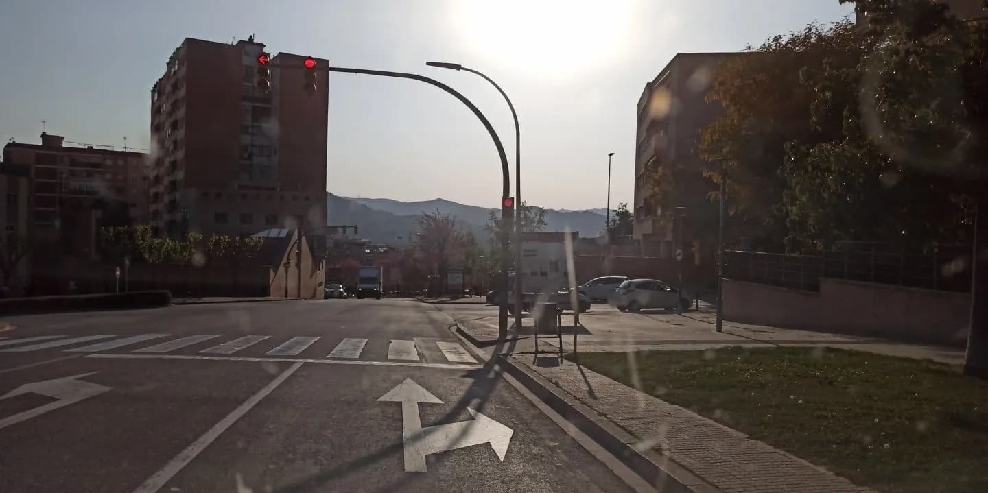 Aparcamiento gratuito en Carrer dels Tallers en Sant Feliu de Llobregat (Barcelona)
