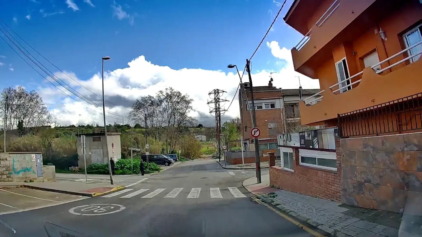 Aparcamiento gratuito en Carrer Josep Torelló en Granollers (Barcelona)