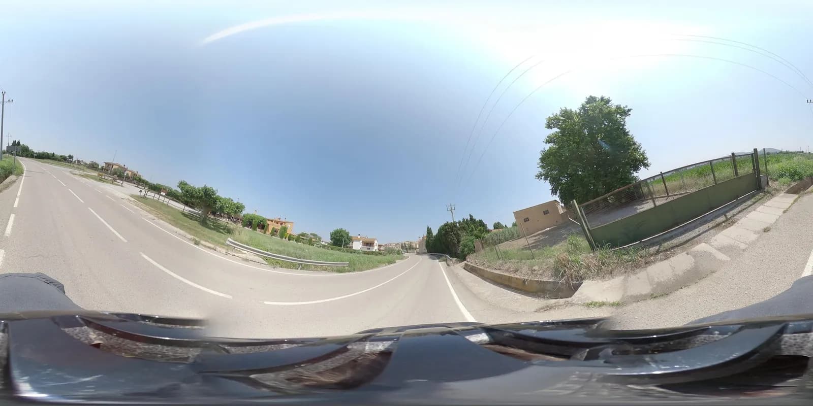 Aparcamiento gratuito en Carrer Montgri en Albons (Girona)