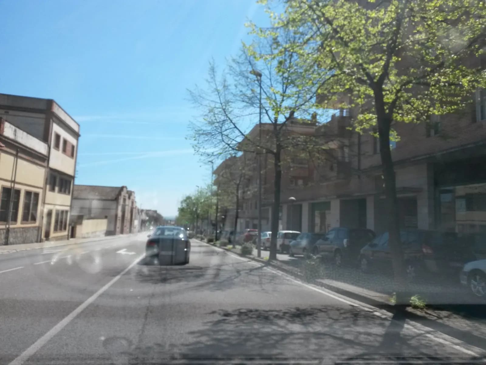 Aparcamiento gratuito en Carrer Pare Claret en Banyoles (Girona)