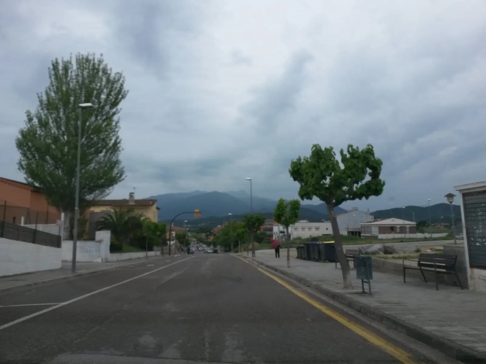 Aparcamiento gratuito en Carrer Turó de l'Home en Hostalric (Girona)