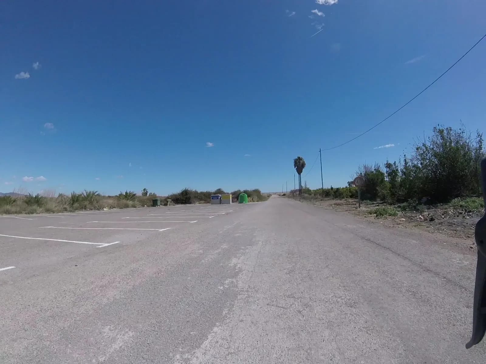 Aparcamiento gratuito en Carrerassa de Les Eguas en Torreblanca (Castellón)