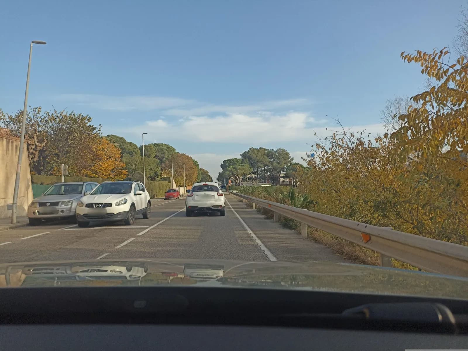 Aparcamiento gratuito en Carretera d'Alcolea en Riudecols (Tarragona)