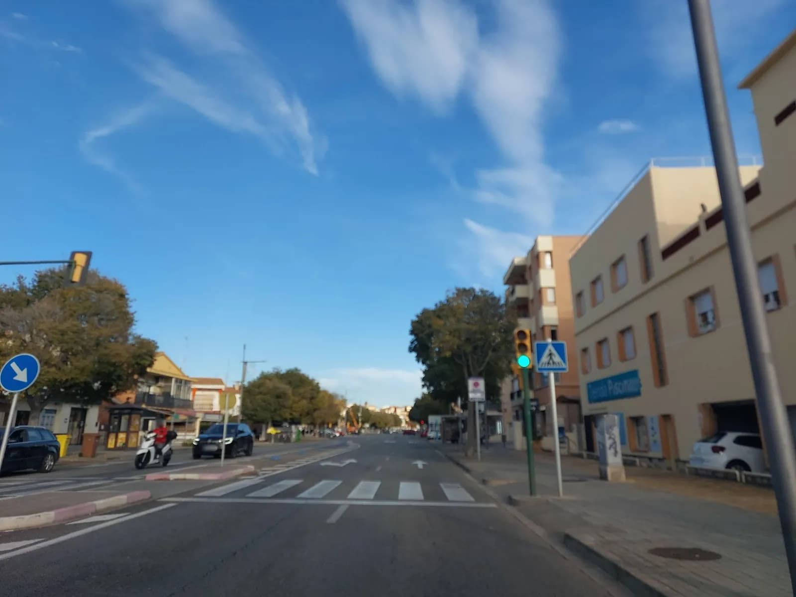 Aparcamiento gratuito en Carretera de Barcelona en Cunit (Tarragona)