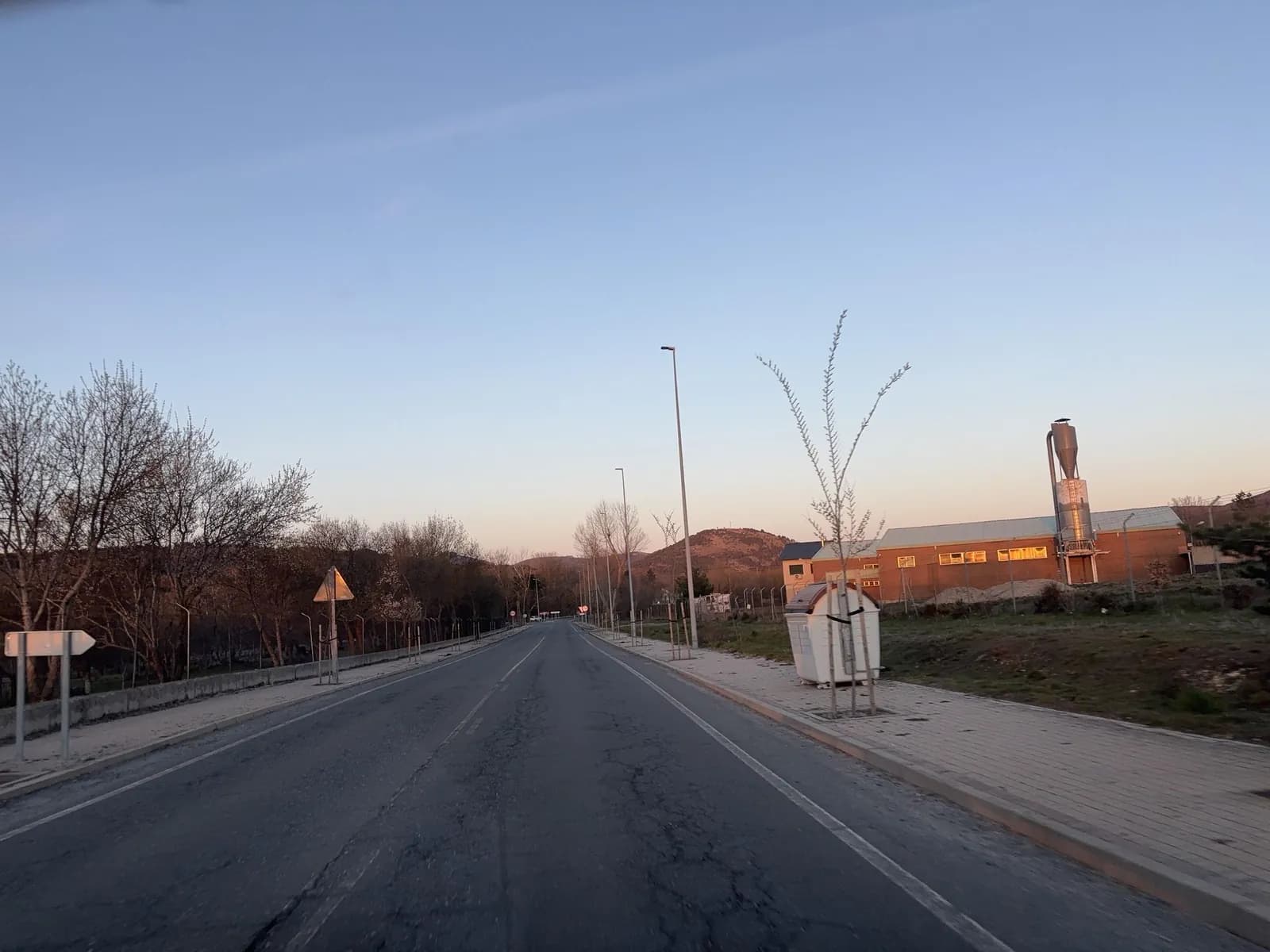 Aparcamiento gratuito en Carretera de El Espinar en Espinar (El) (Segovia)