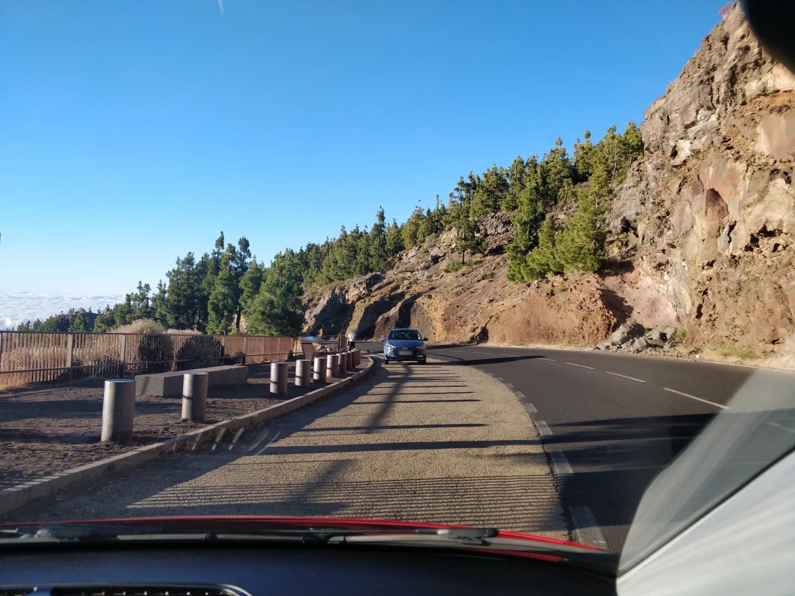 Parking gratis en la Carretera de La Esperanza, La Orotava en La Orotava (Santa Cruz de Tenerife)