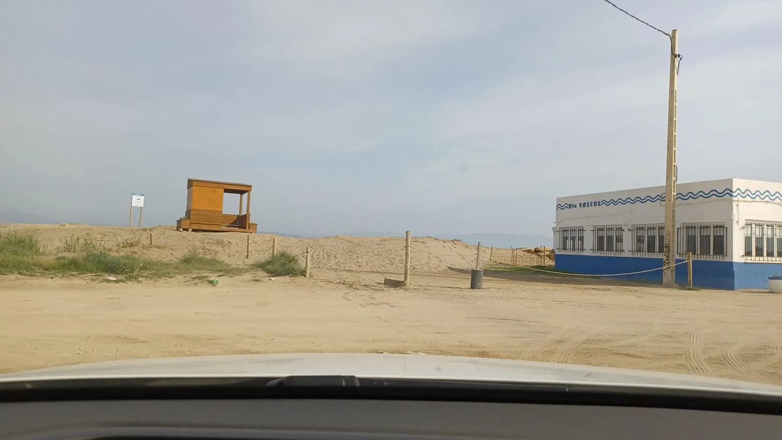 Aparcamiento gratuito en Carretera de la Platja de la Marquesa en Deltebre (Tarragona)