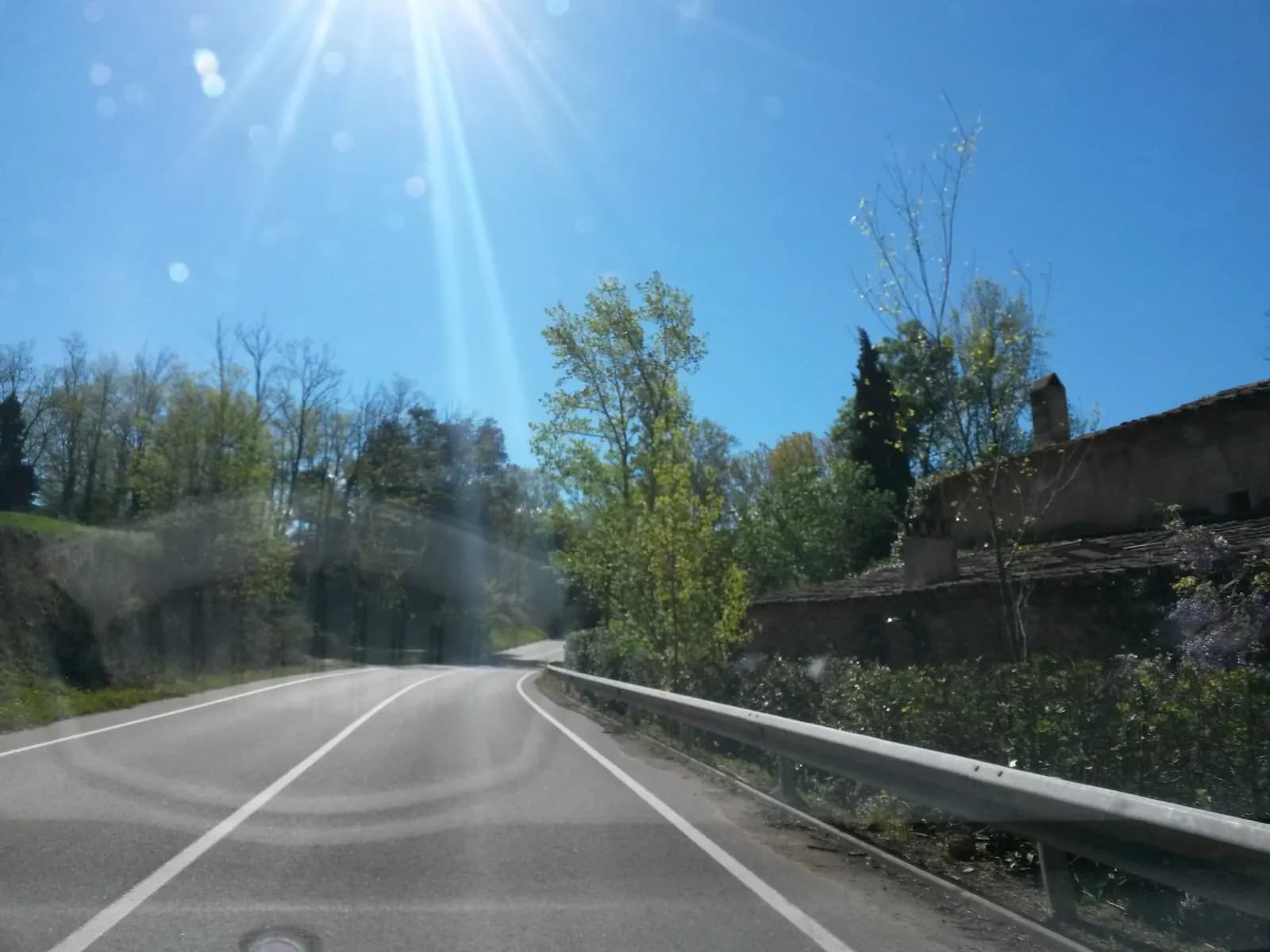 Aparcamiento gratuito en Carretera de Madremanya en Sant Martí Vell (Girona)