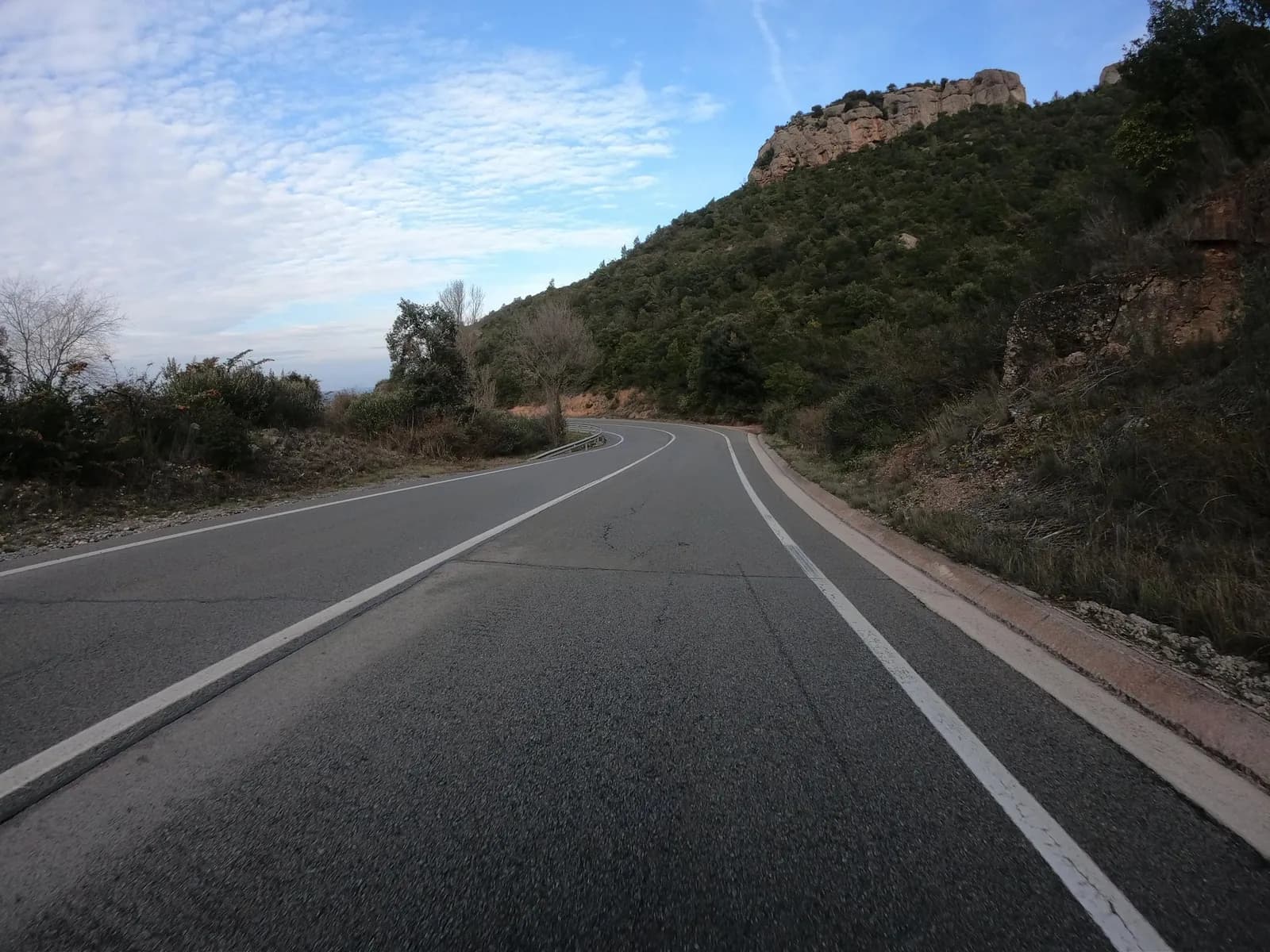 Aparcamiento gratuito en Carretera de Montserrat en Marganell (Barcelona)