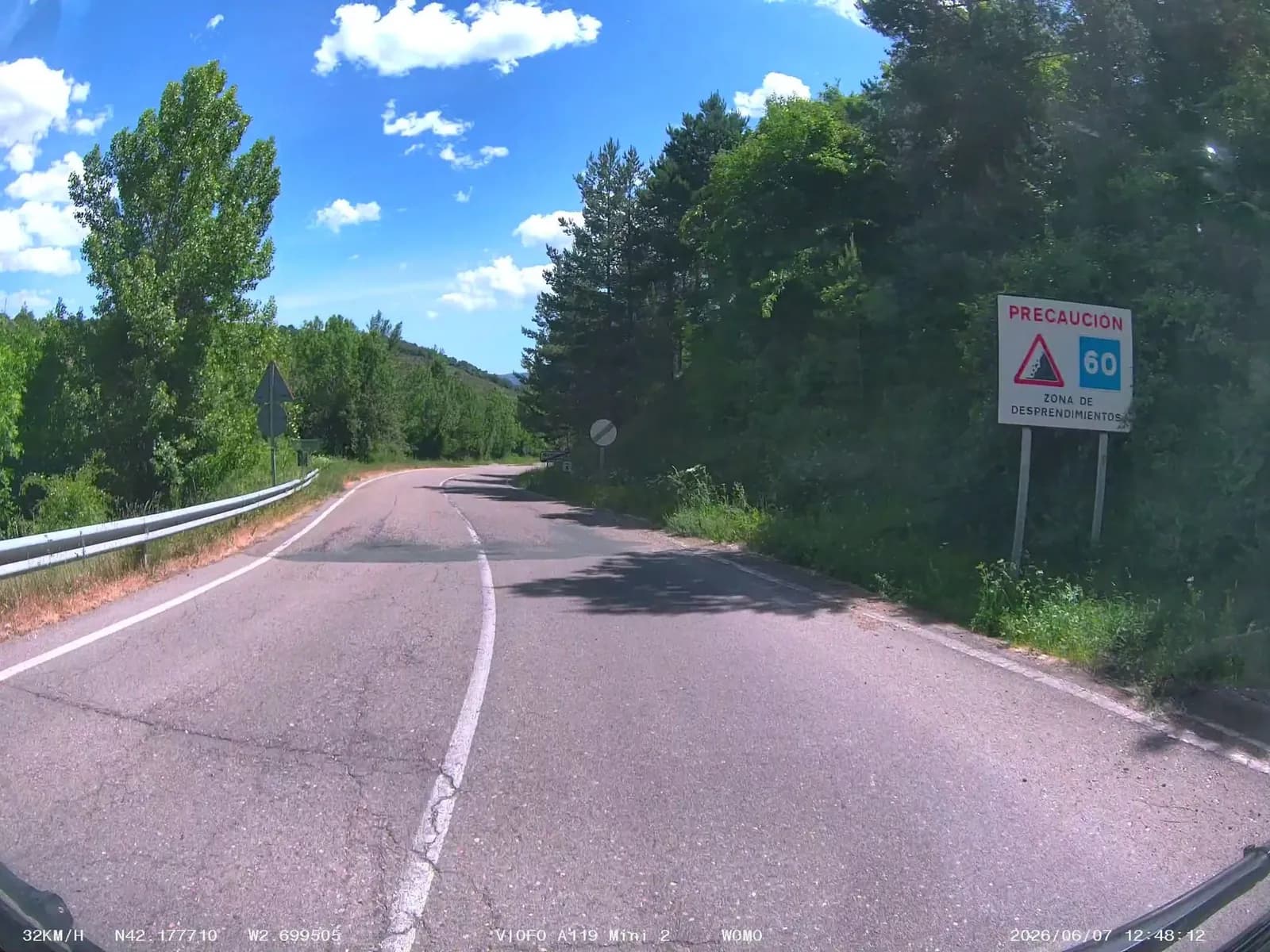 Aparcamiento gratuito en Carretera de Ortigosa de Cameros en Ortigosa de Cameros (La Rioja)