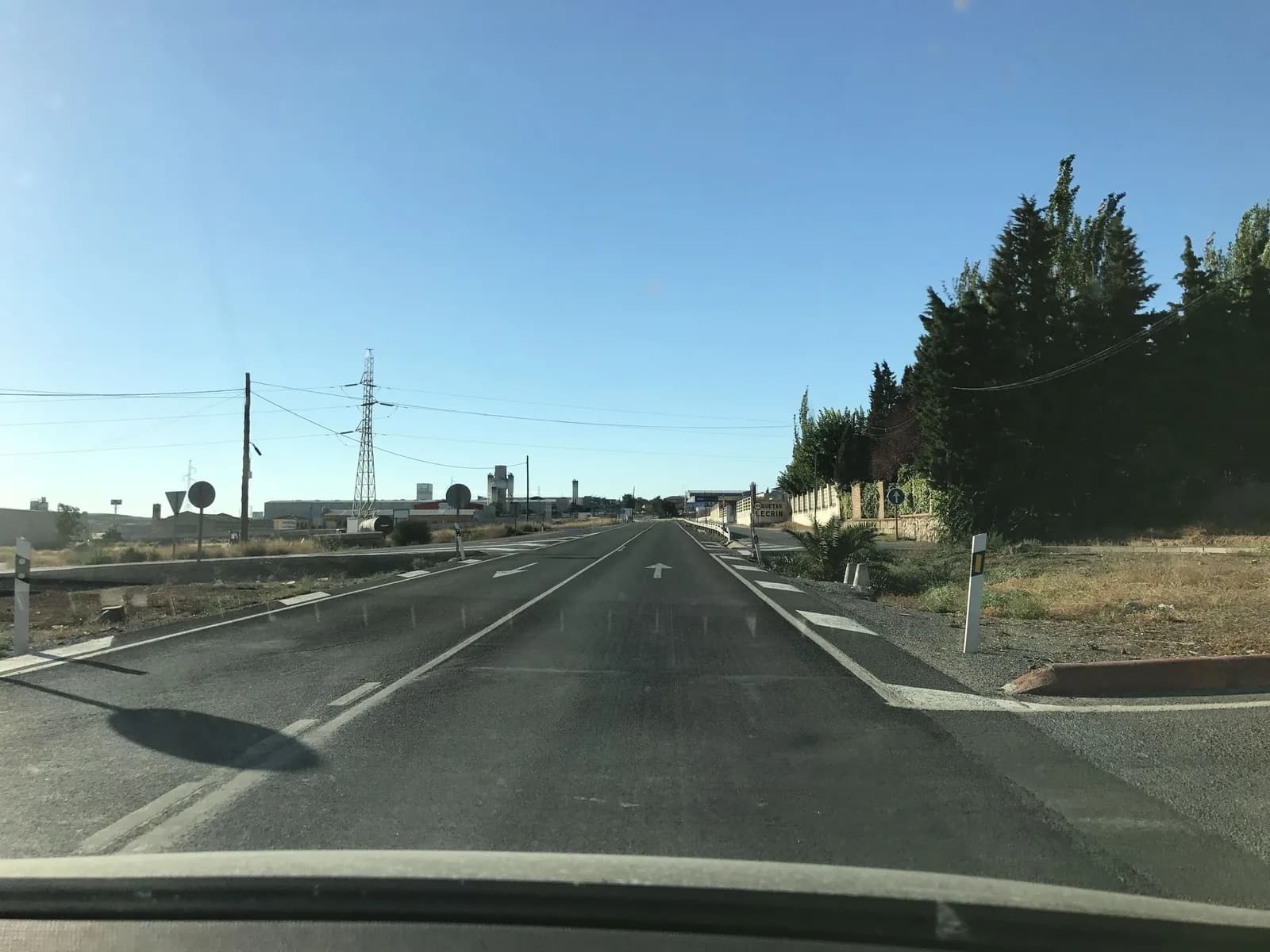Aparcamiento gratuito en Carretera de Sierra Nevada en Padul (Granada)