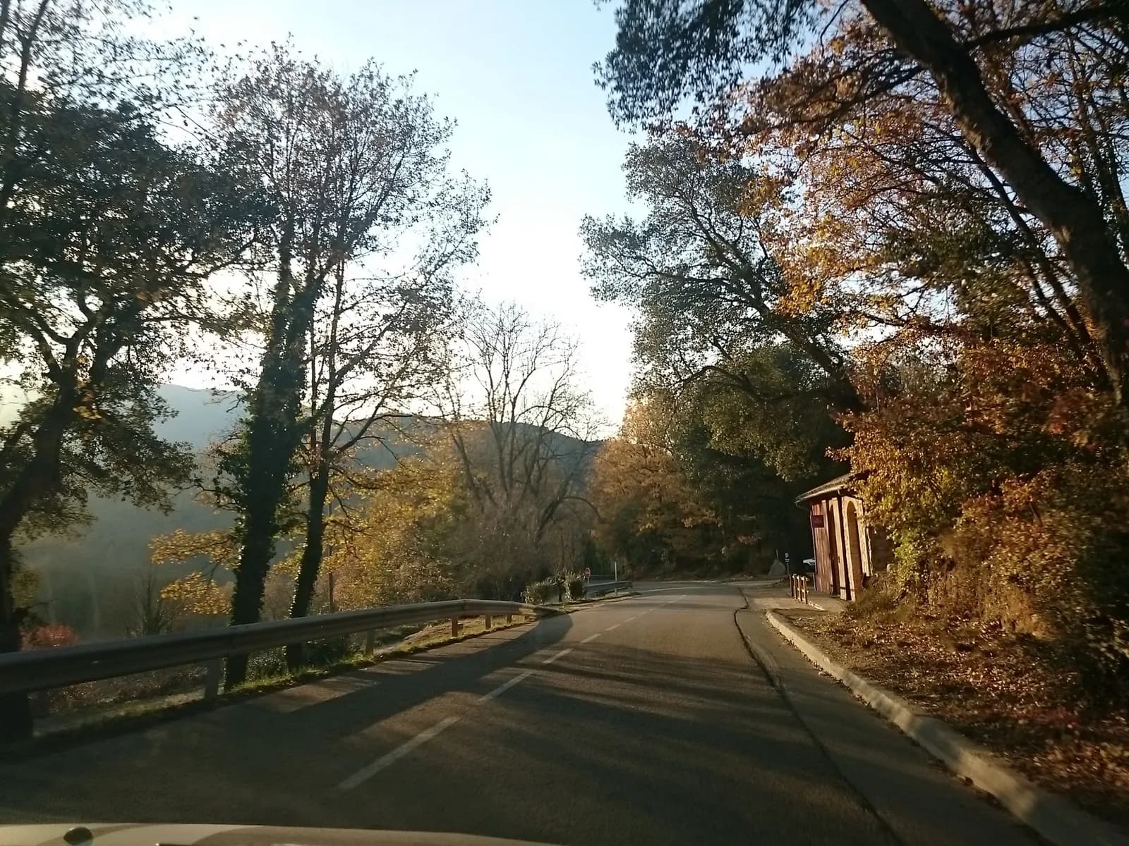 Aparcamiento gratuito en Carretera de Vic en Viladrau (Girona)