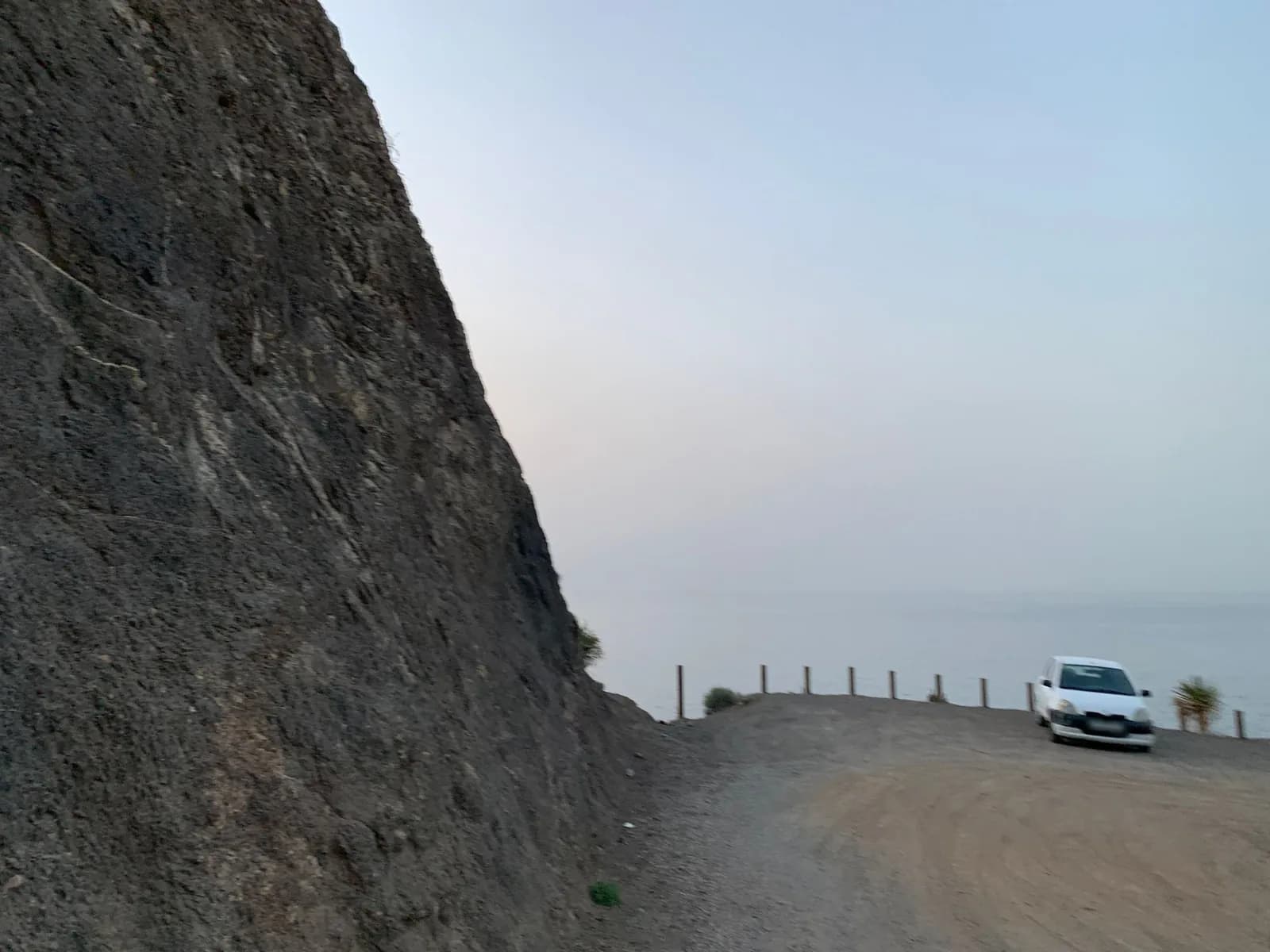 Aparcamiento gratuito en Carretera General a San Nicolás en Agaete (Las Palmas)