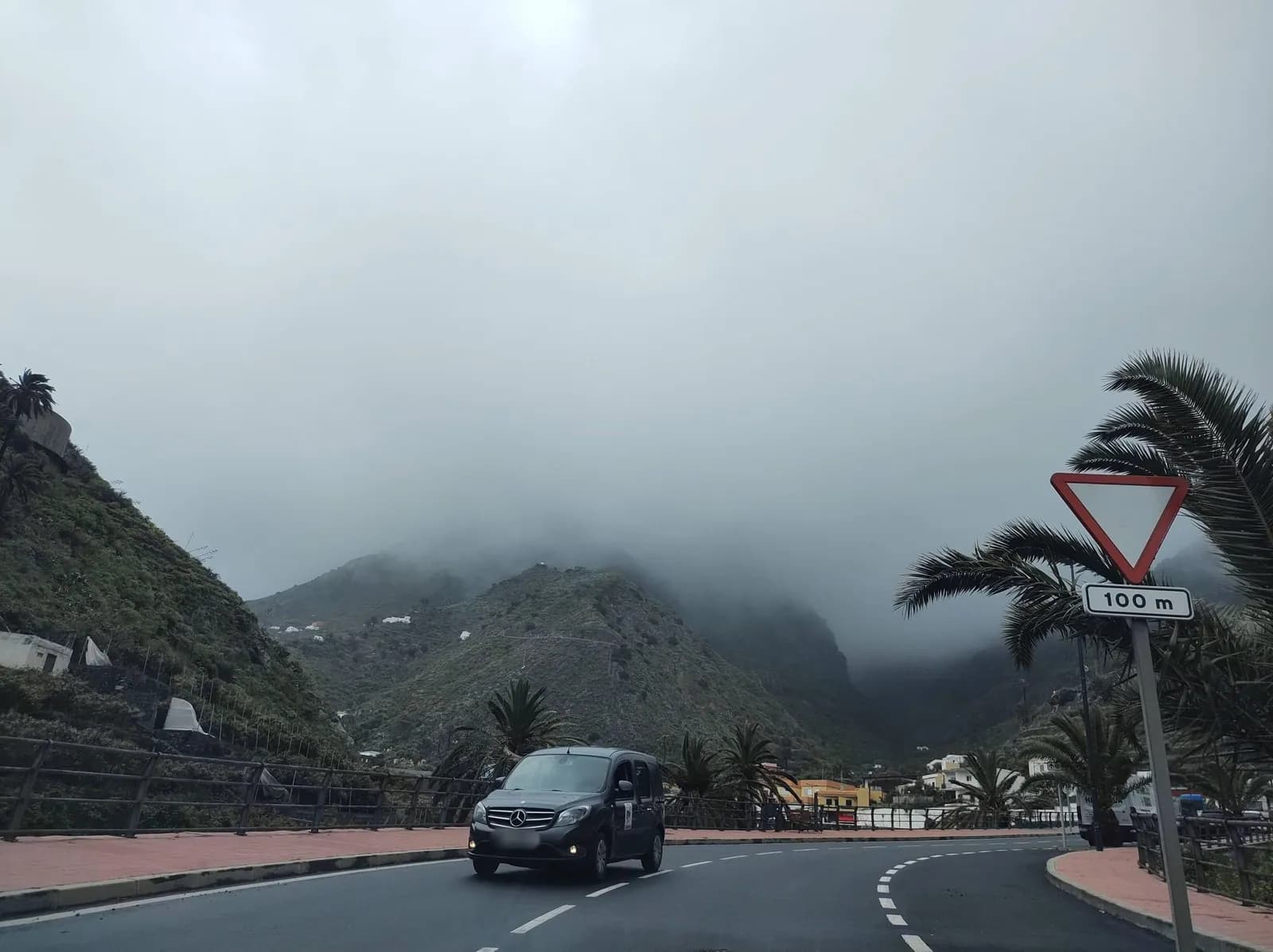 Aparcamiento gratuito en Carretera General en Hermigua (Santa Cruz de Tenerife)