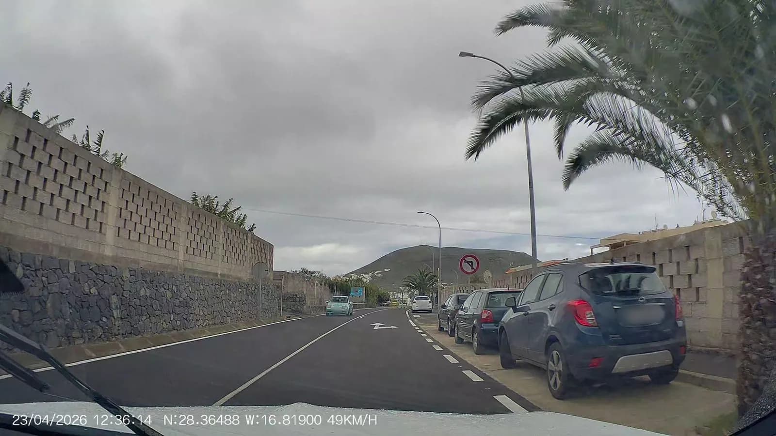 Aparcamiento gratuito en Carretera General Icod-Buenavista en Los Silos (Santa Cruz de Tenerife)