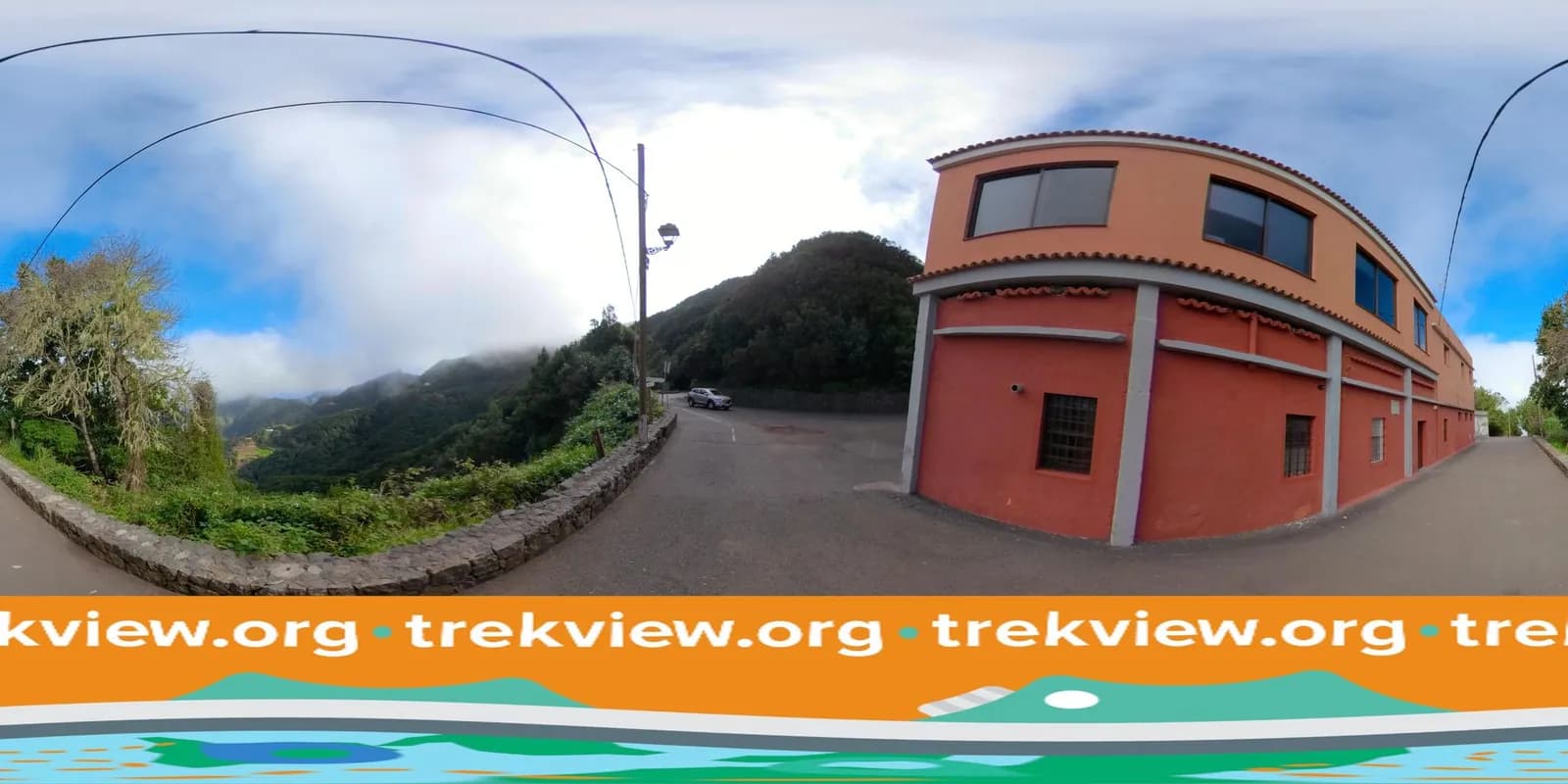 Aparcamiento gratuito en Carretera Norte San Andrés-Las Mercedes en Tegueste (Santa Cruz de Tenerife)