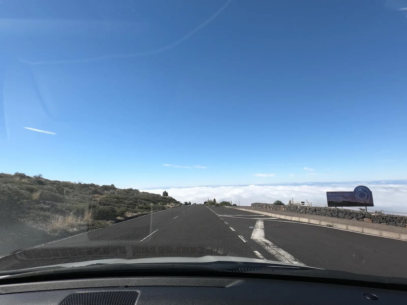 Aparcamiento gratuito en Carretera Roque de Los Muchachos en Garafía (Santa Cruz de Tenerife)