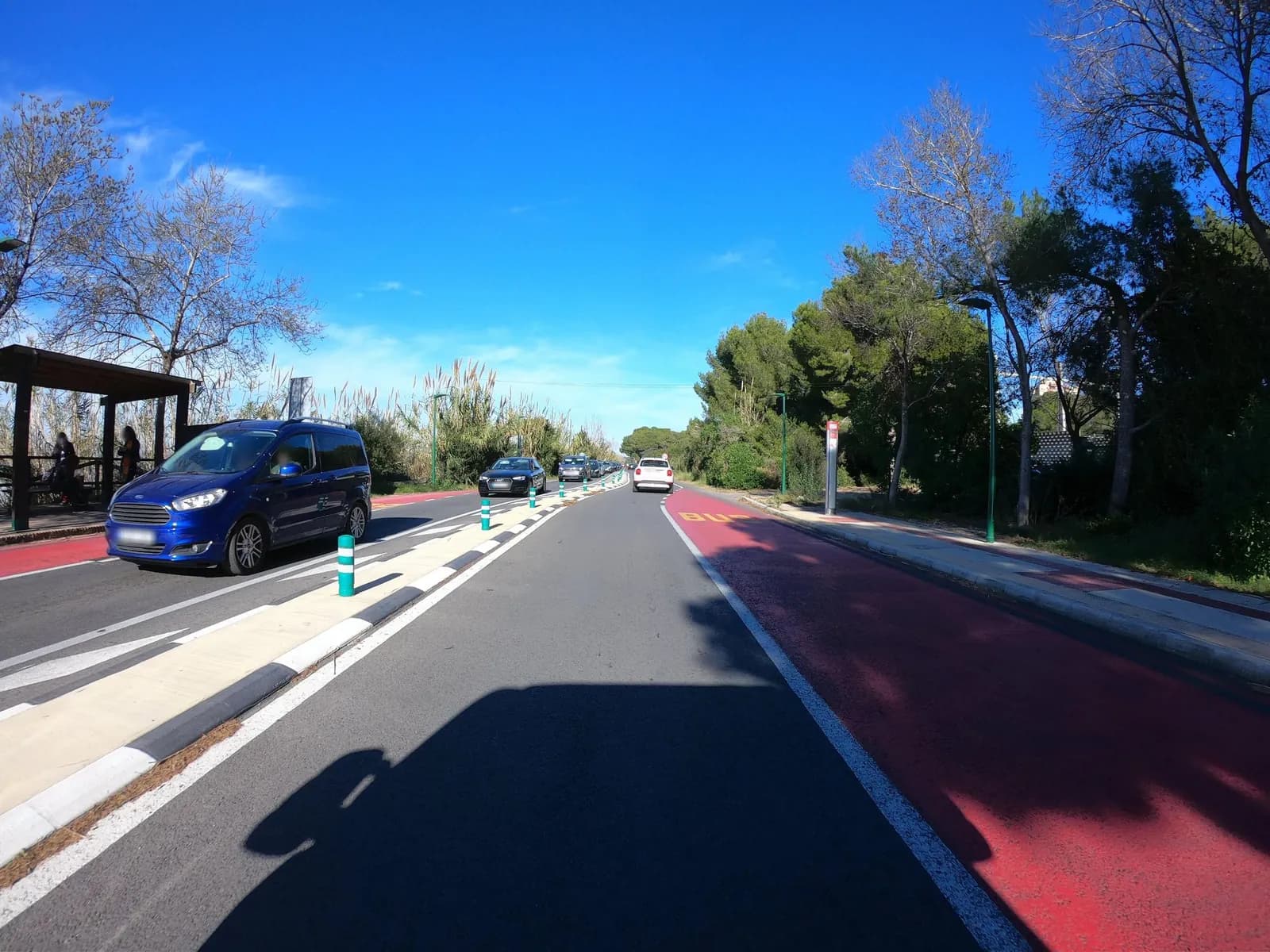 Aparcamiento gratuito en Carretera València - Sueca (pel Saler) en Silla (Valencia)