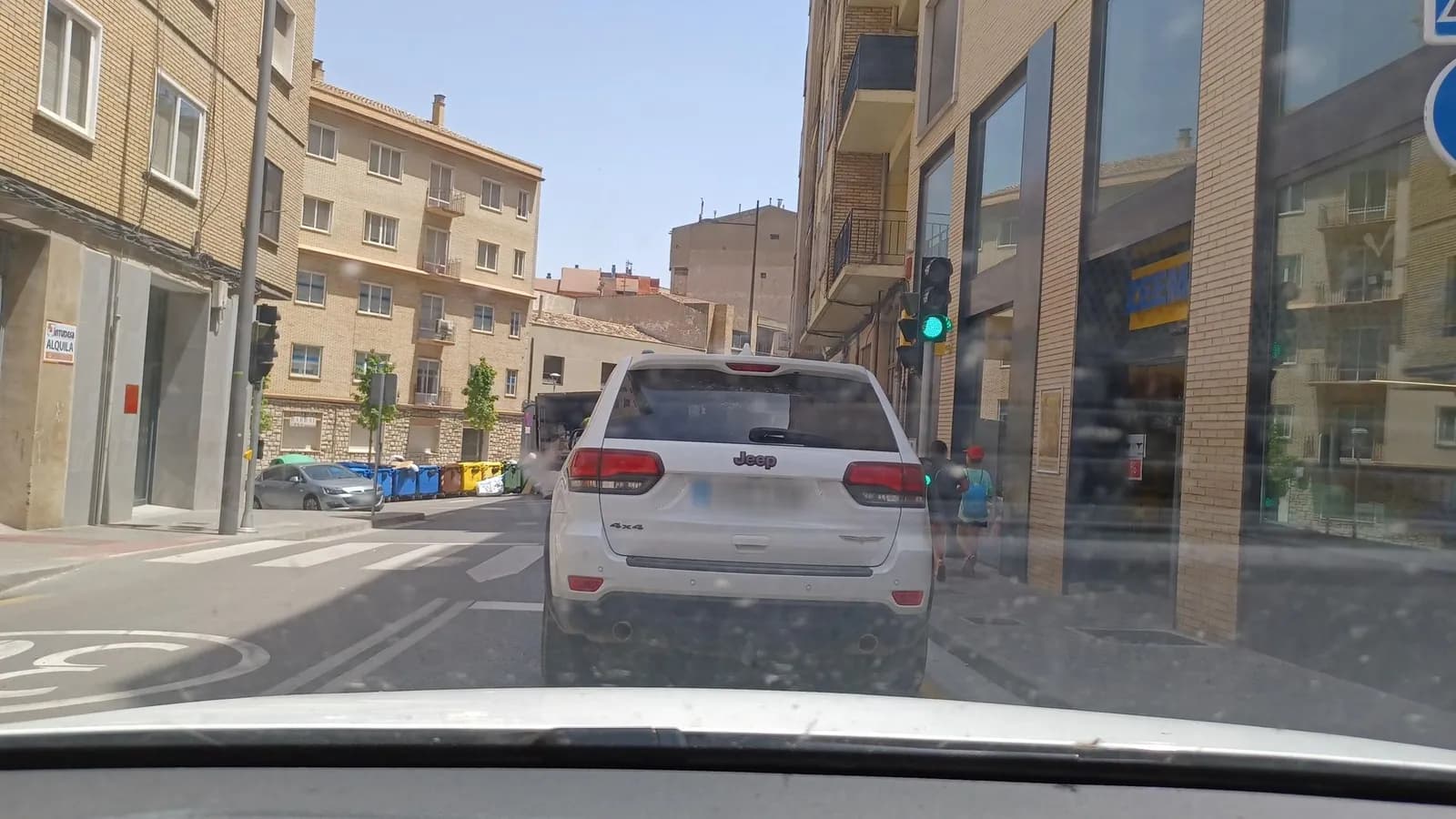 Aparcamiento gratuito cerca de Estación de Tudela de Navarra en Tudela (Navarra)
