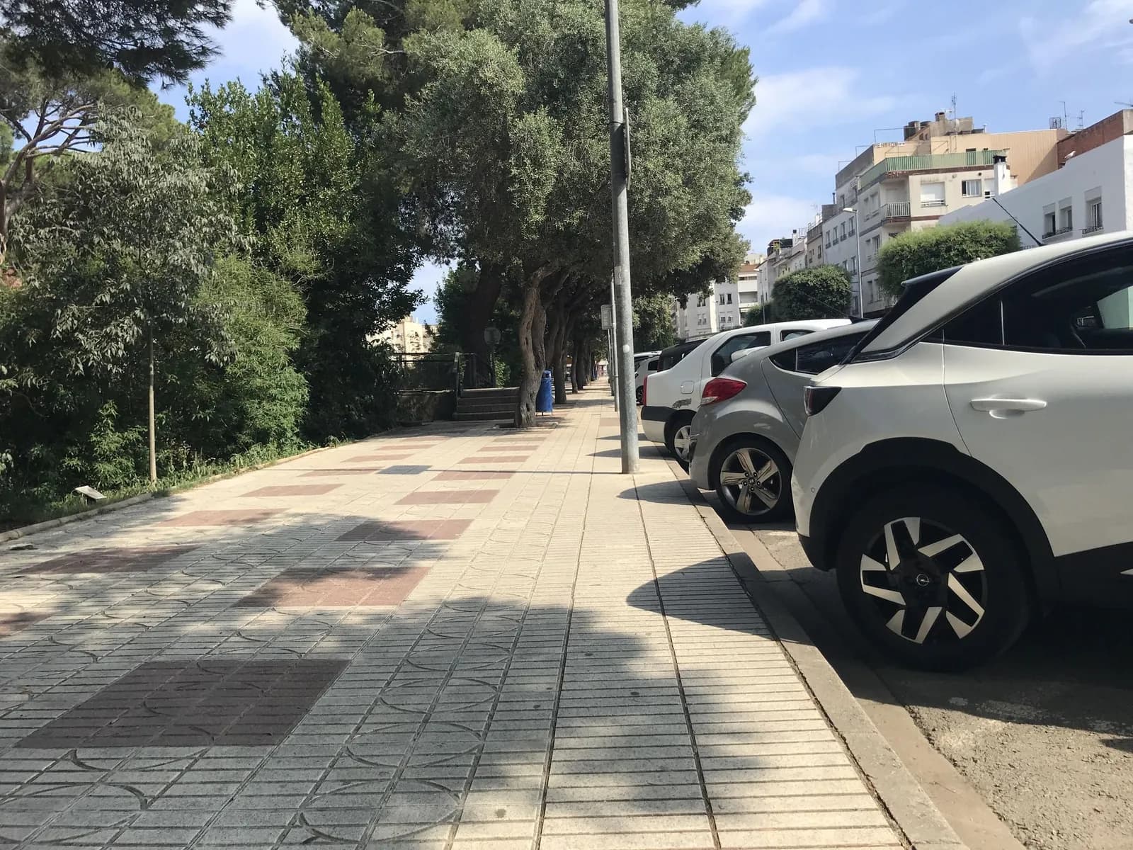 Aparcamiento gratuito cerca de Platja Gran de Tossa de Mar en Tossa de Mar (Girona)