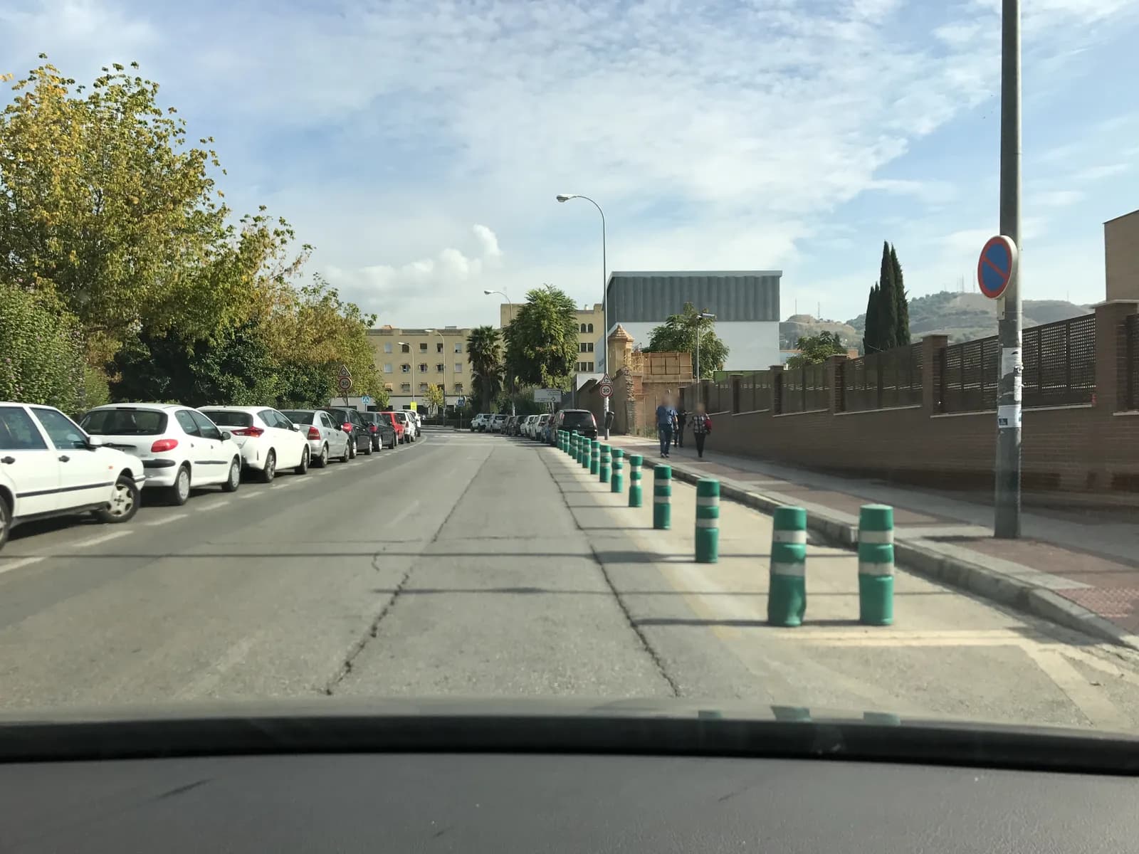 Aparcamiento gratuito cerca de Plaza de Toros Monumental de Granada en Granada