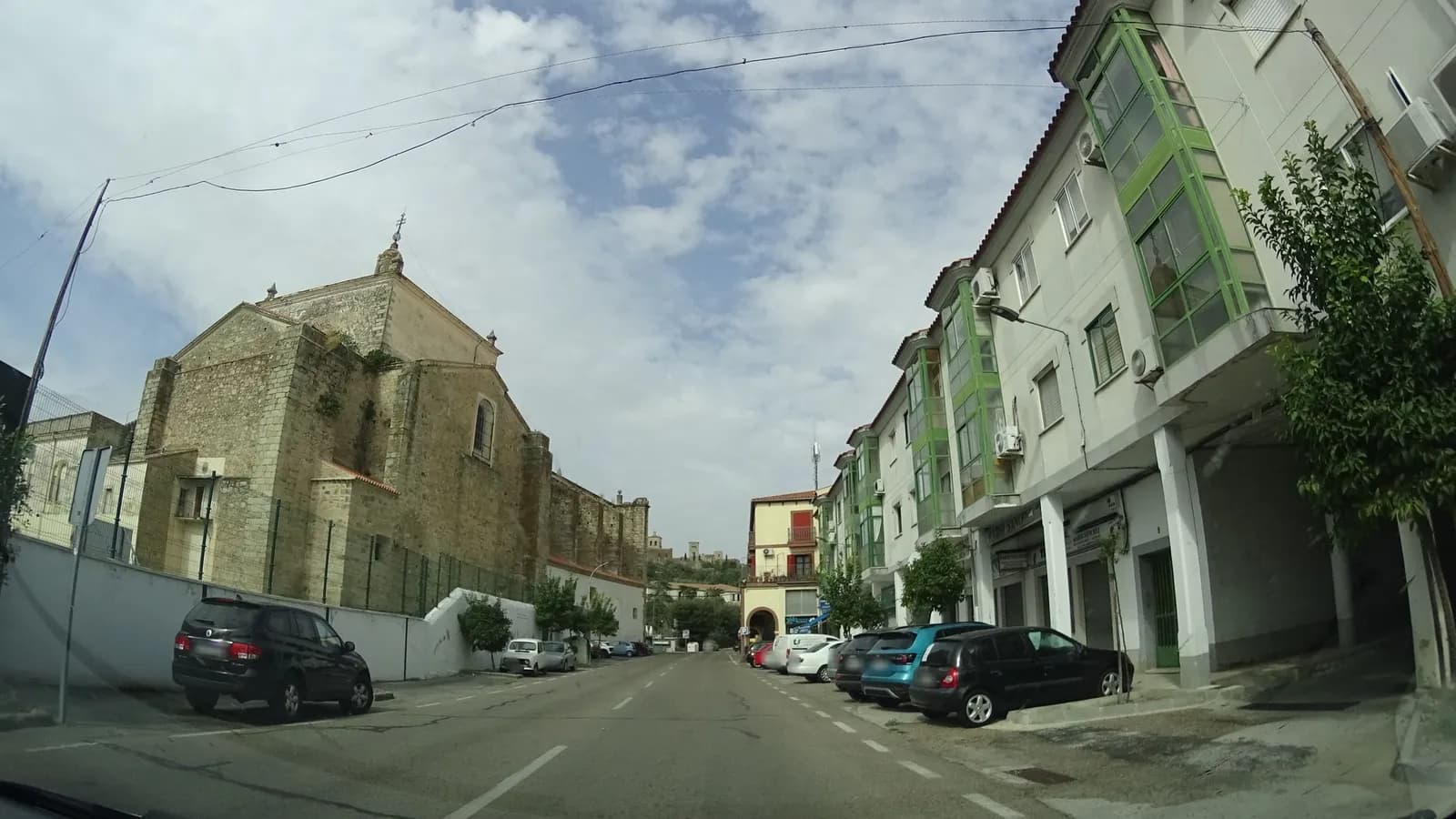 Aparcamiento gratuito cerca de Plaza Mayor de Trujillo en Trujillo (Cáceres)