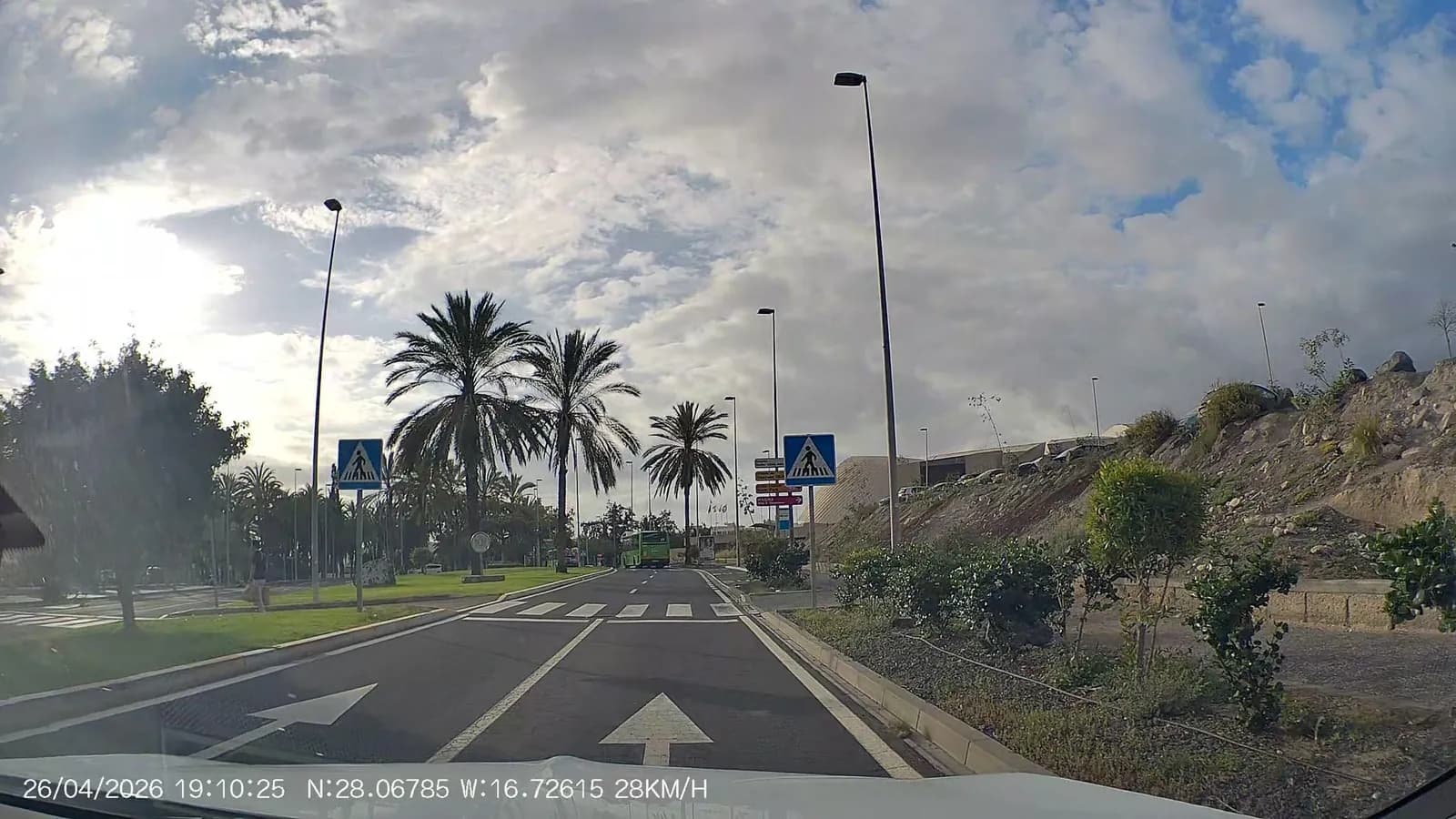 Aparcamiento gratuito cerca de Siam Park (Tenerife) en Arona (Santa Cruz de Tenerife)